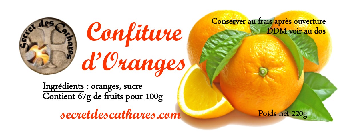 confiture medievale d'oranges