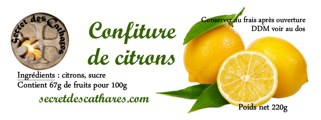 confiture medievale de citrons