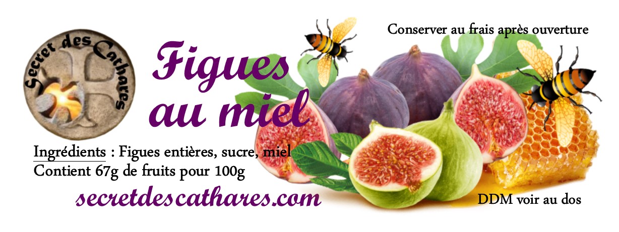 figues entieres confites au miel