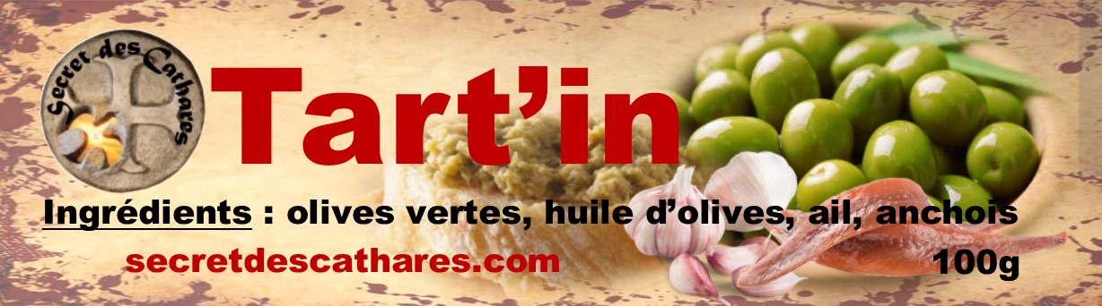 Tart'in tartinade olives vertes