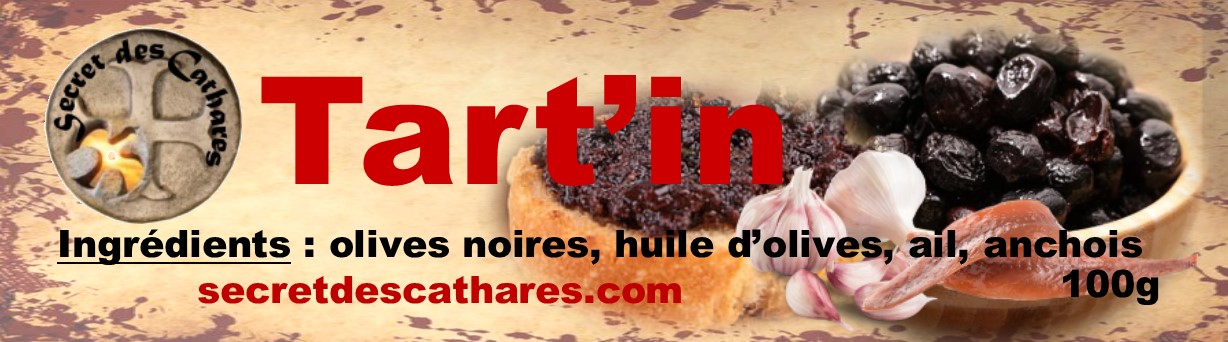 Tart'in tartinade olives noires