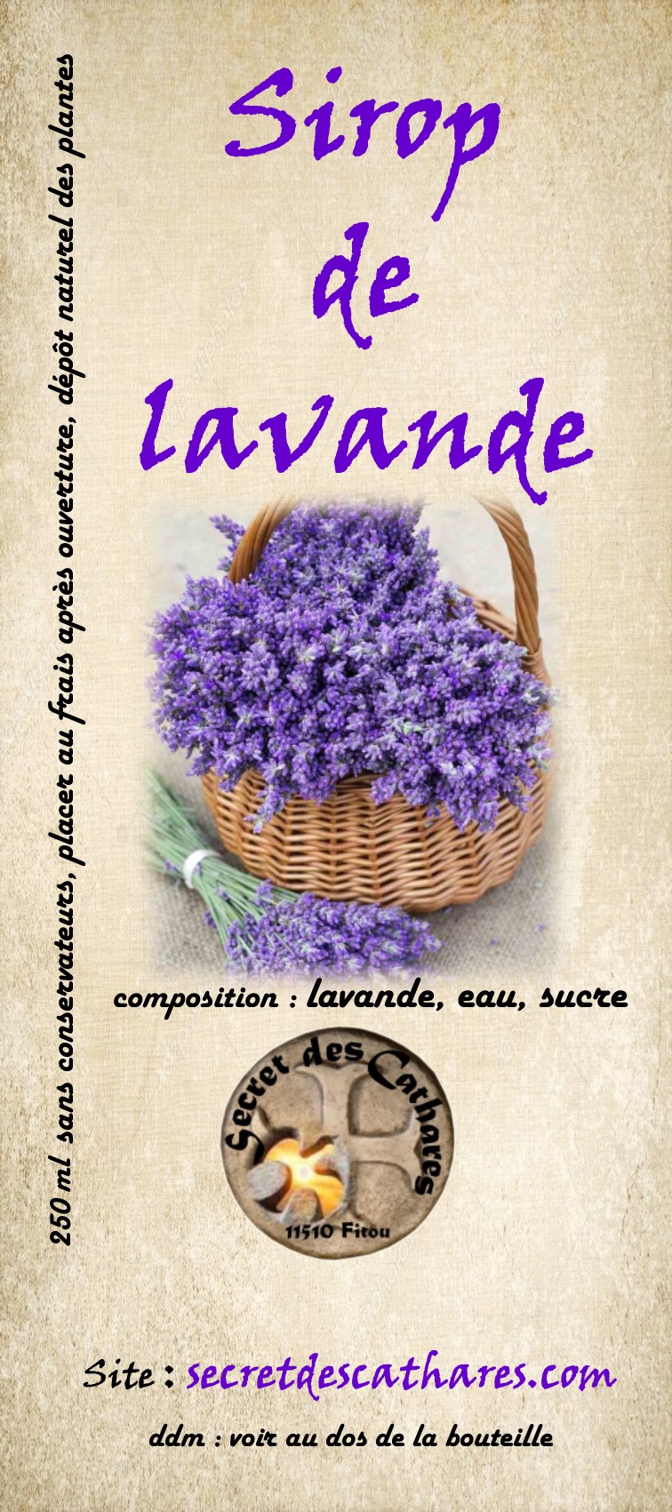 Sirop de Lavande