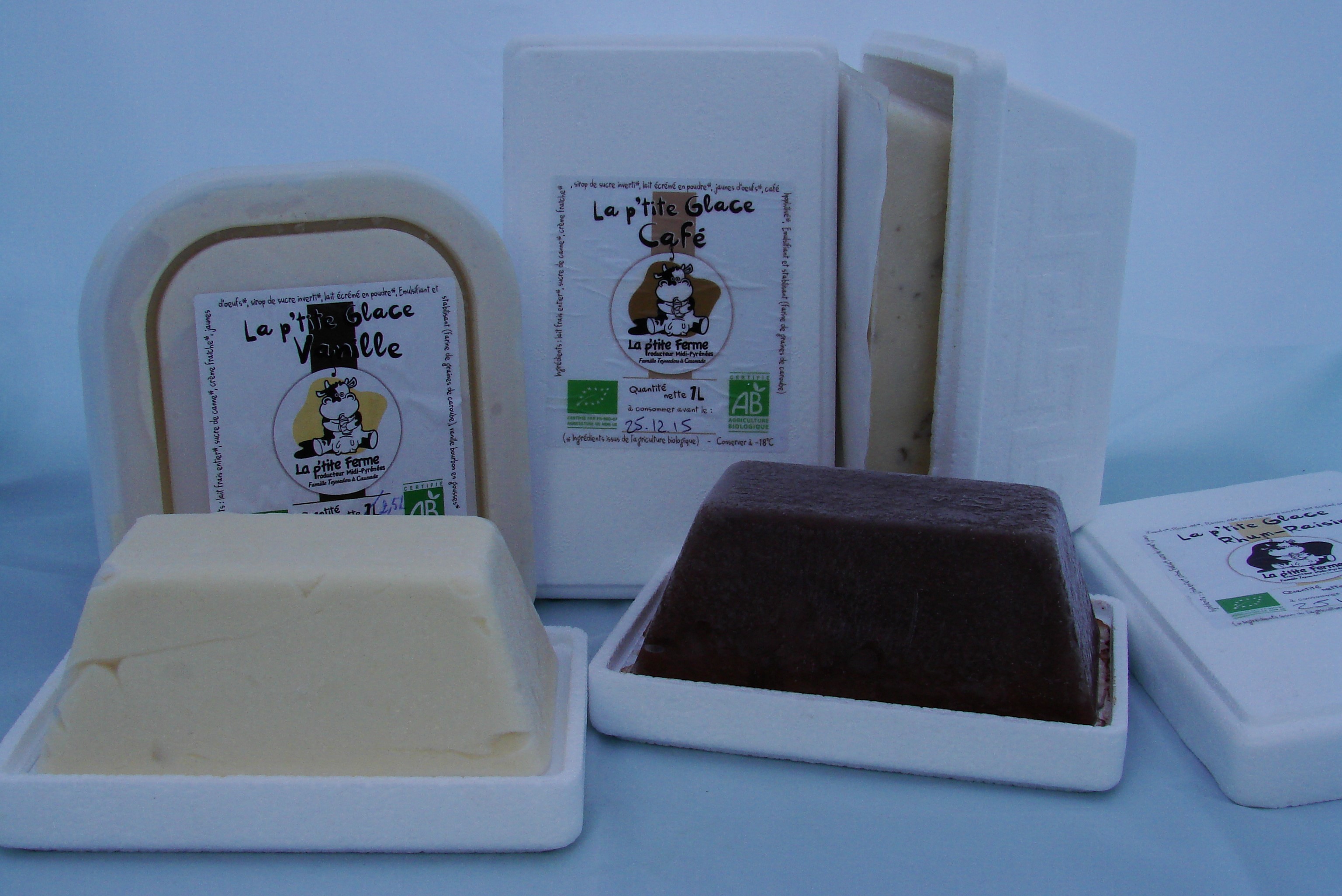 Glace aux oeufs au chocolat