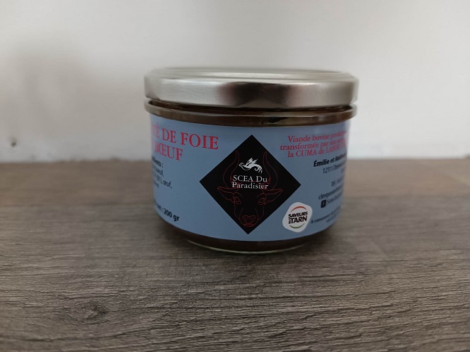 Pate foie de bœuf