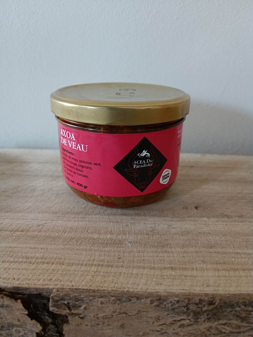 Axoa de veau 400gr