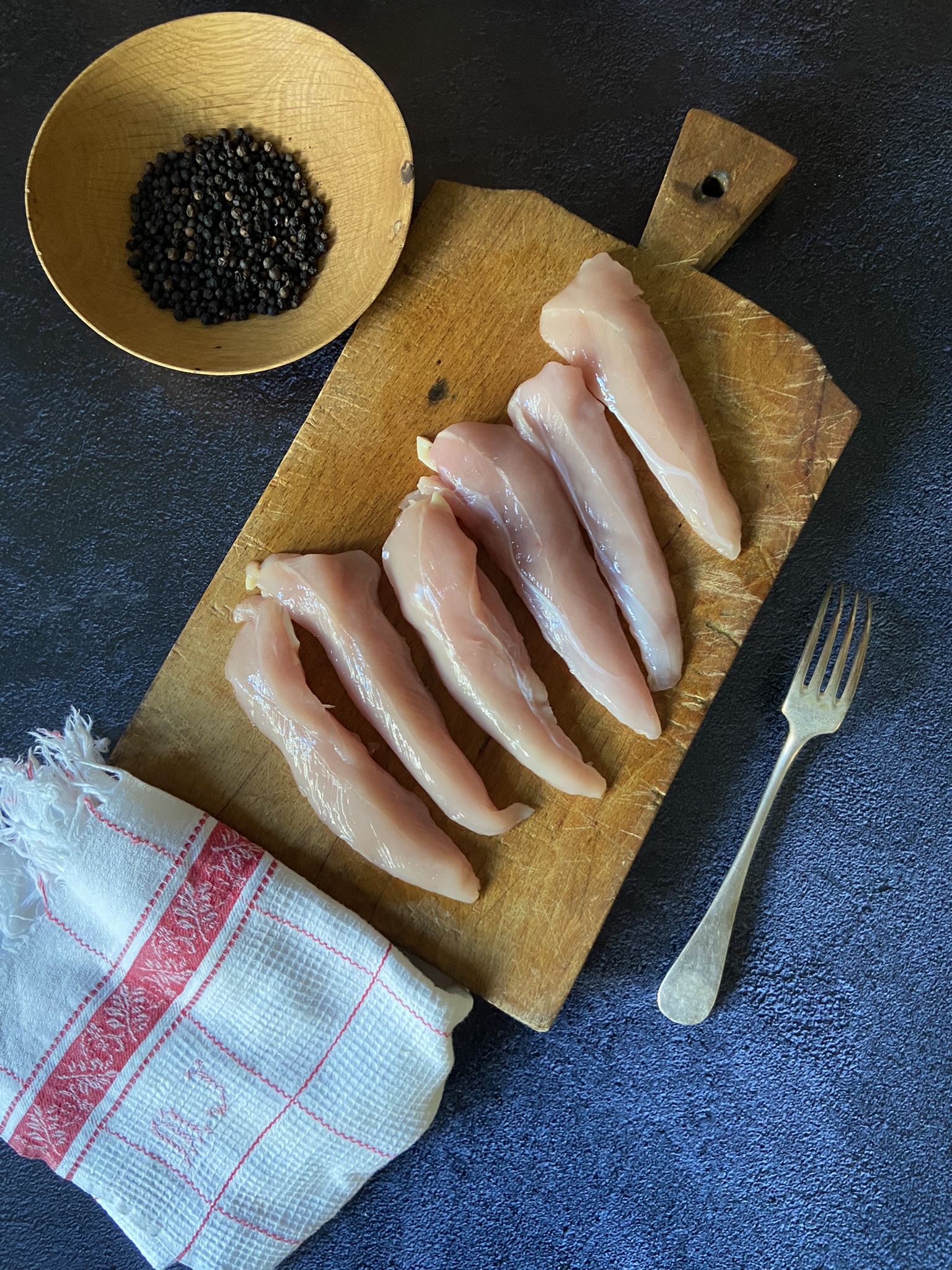 Aiguillettes de poulet