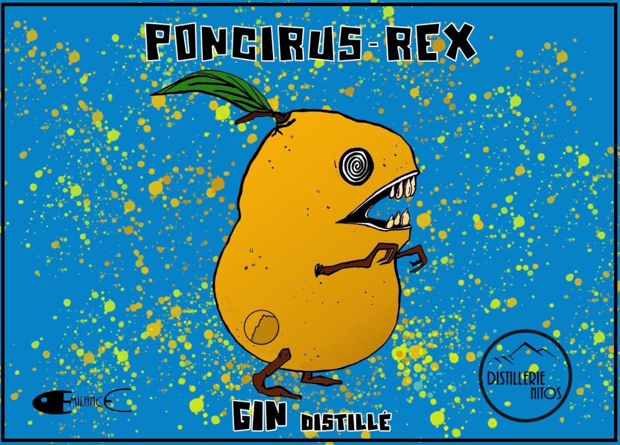 PONCIRUS REX GIN AUX PONCIRES DE COLLIOURE