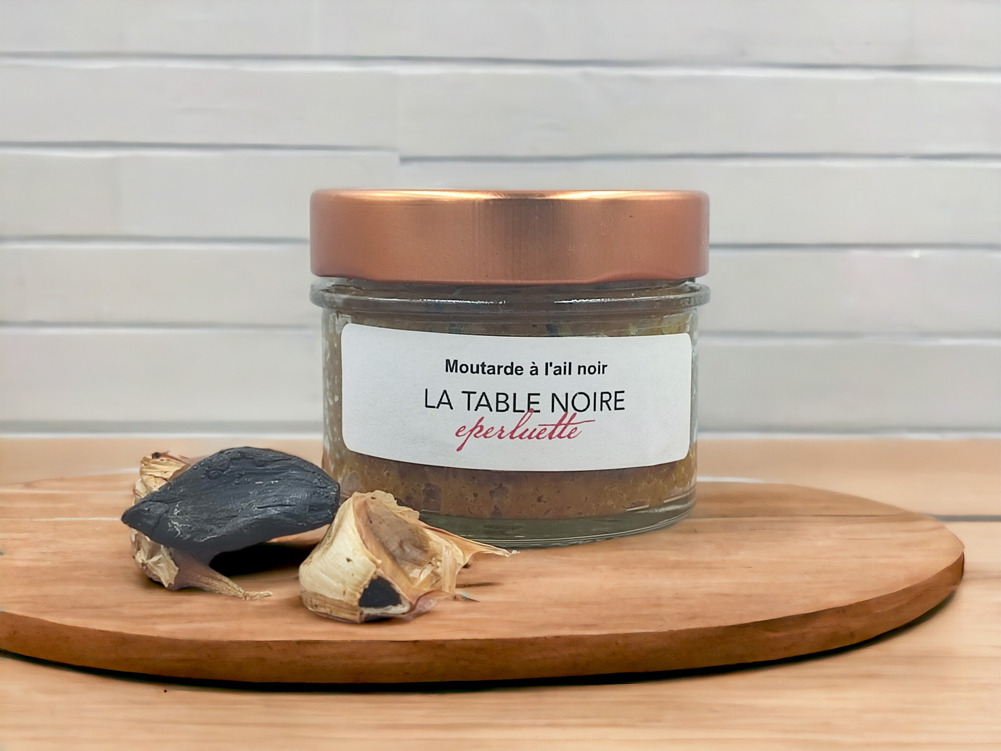 Moutarde à l'ail à l'ail noir Tarnais