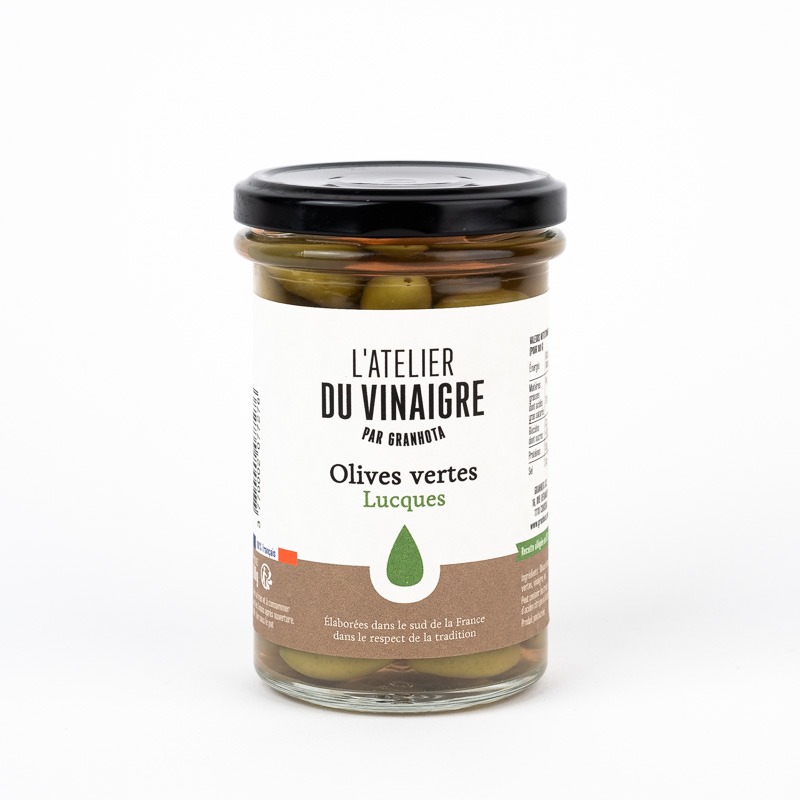 Olives Lucques Vertes Au Vinaigre