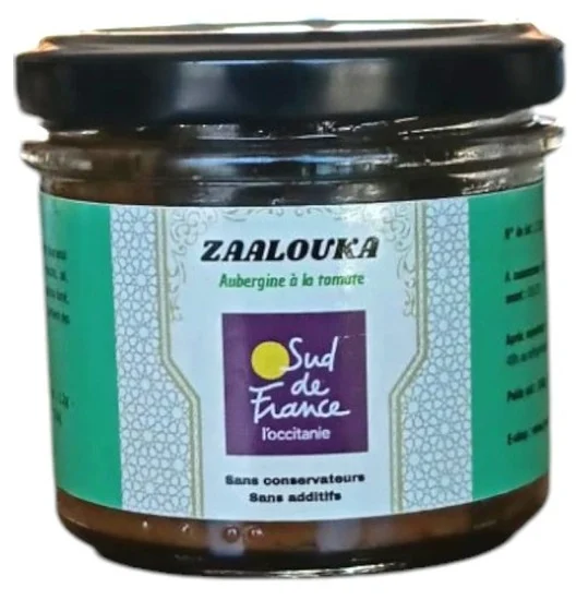 ZAALOUKA, Caviar d'aubergine à la tomate