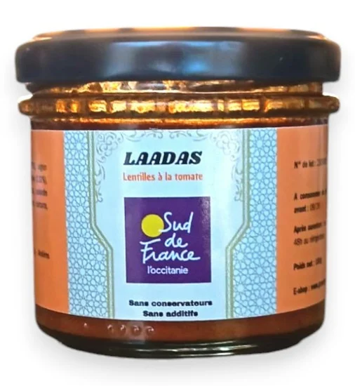 LAADAS, Lentilles à la tomate