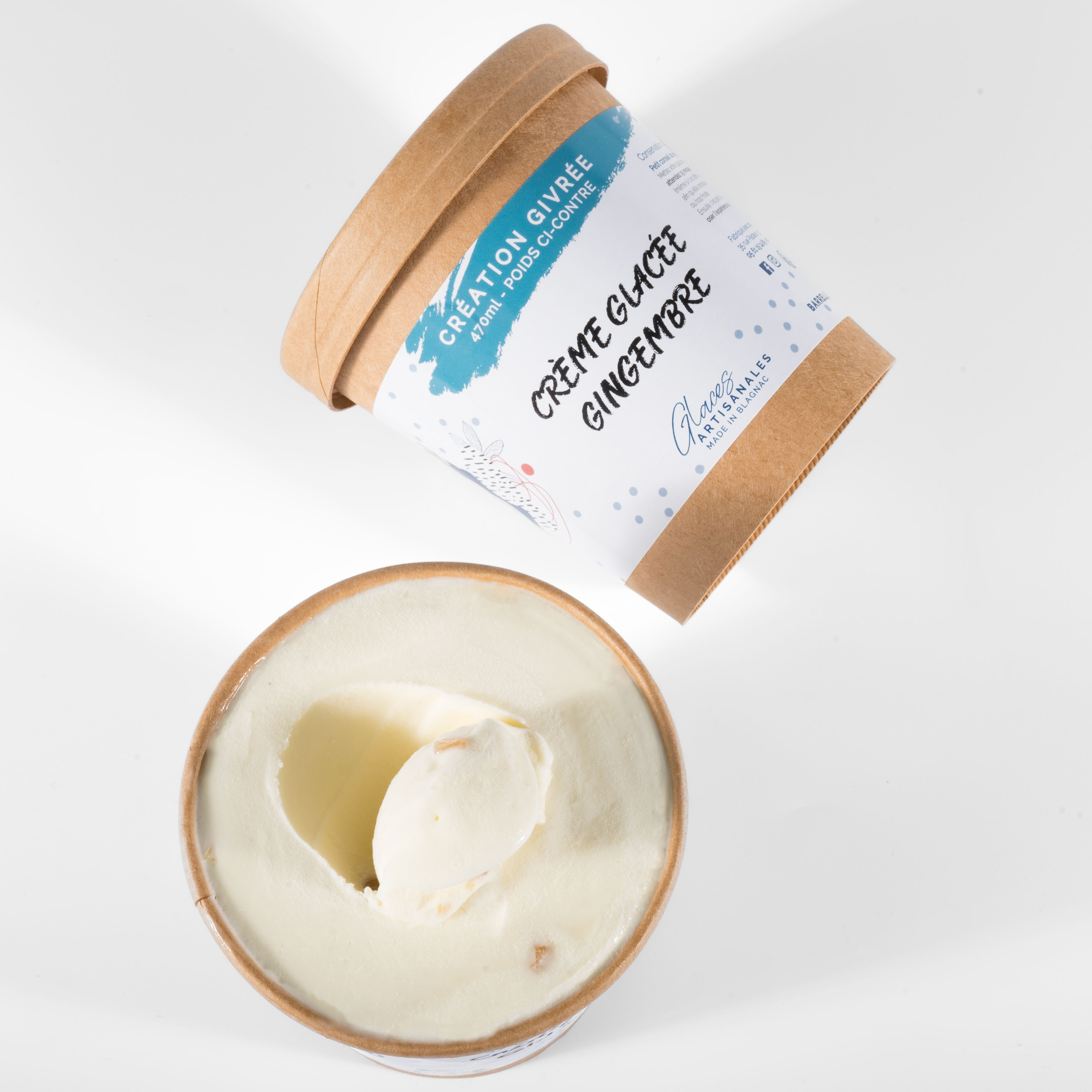 Creme glacée Gingembre