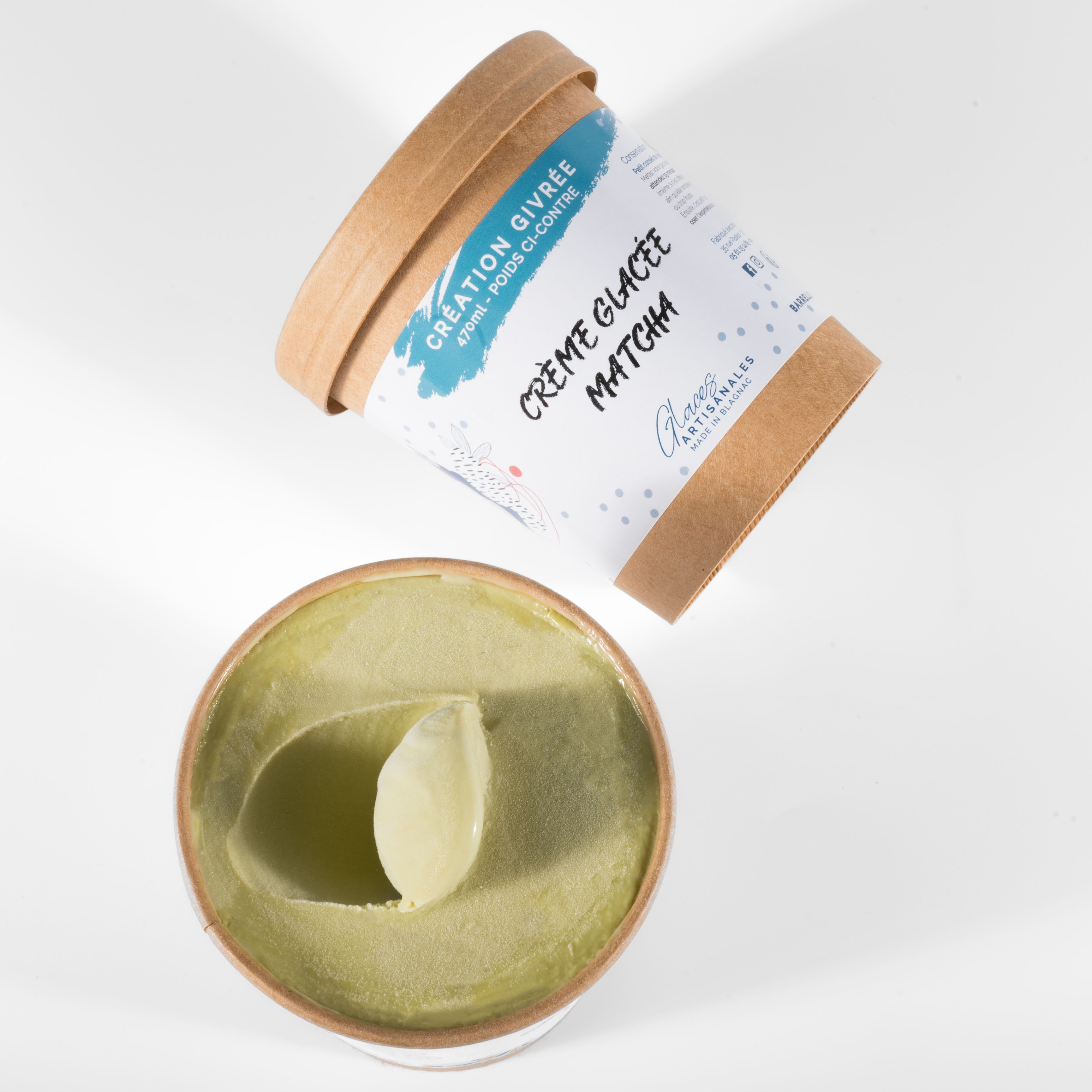 Creme glacee Matcha