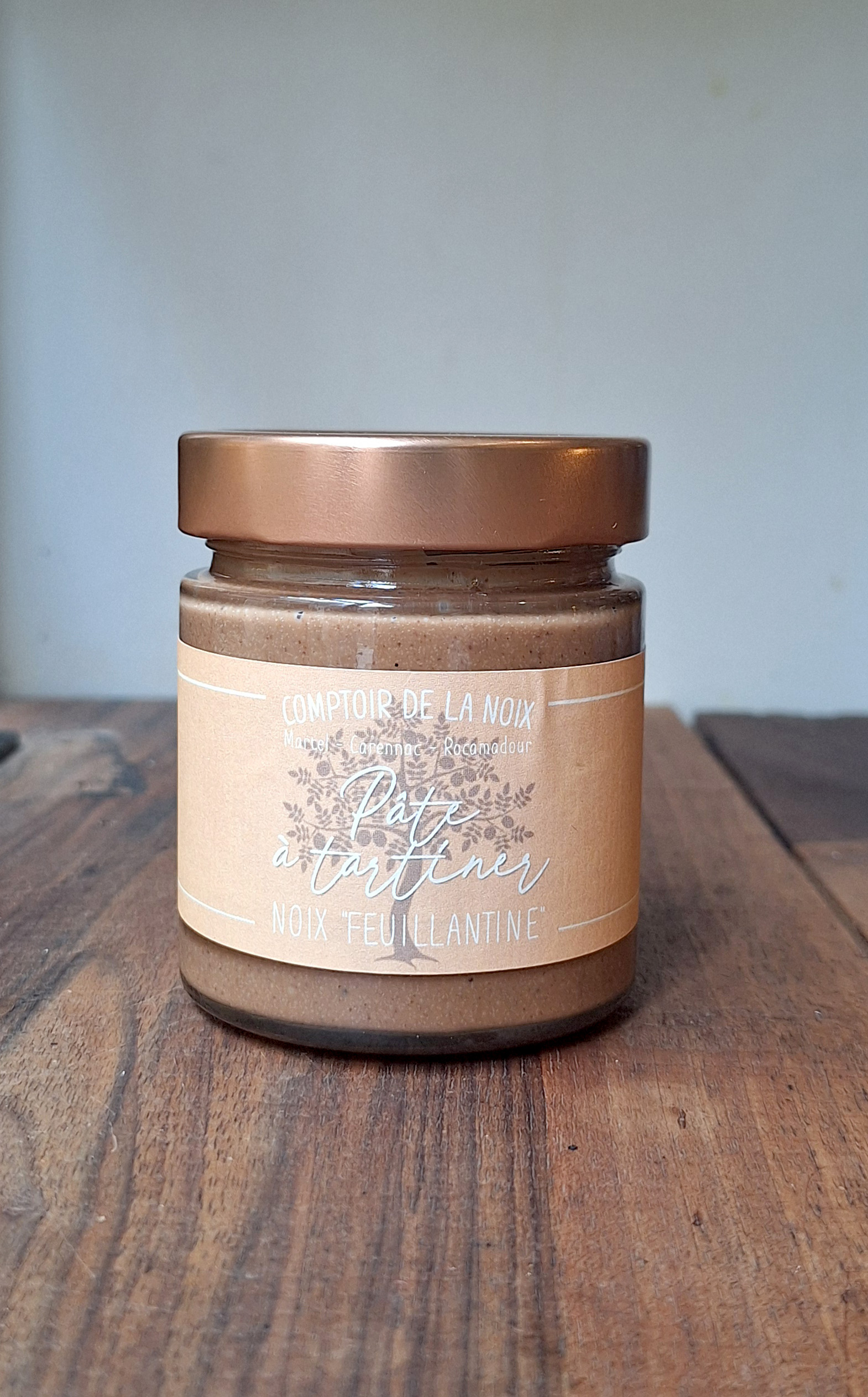 pâte à tartiner NOIX FEUILLANTINE