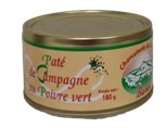 Pâté de campagne au poivre vert