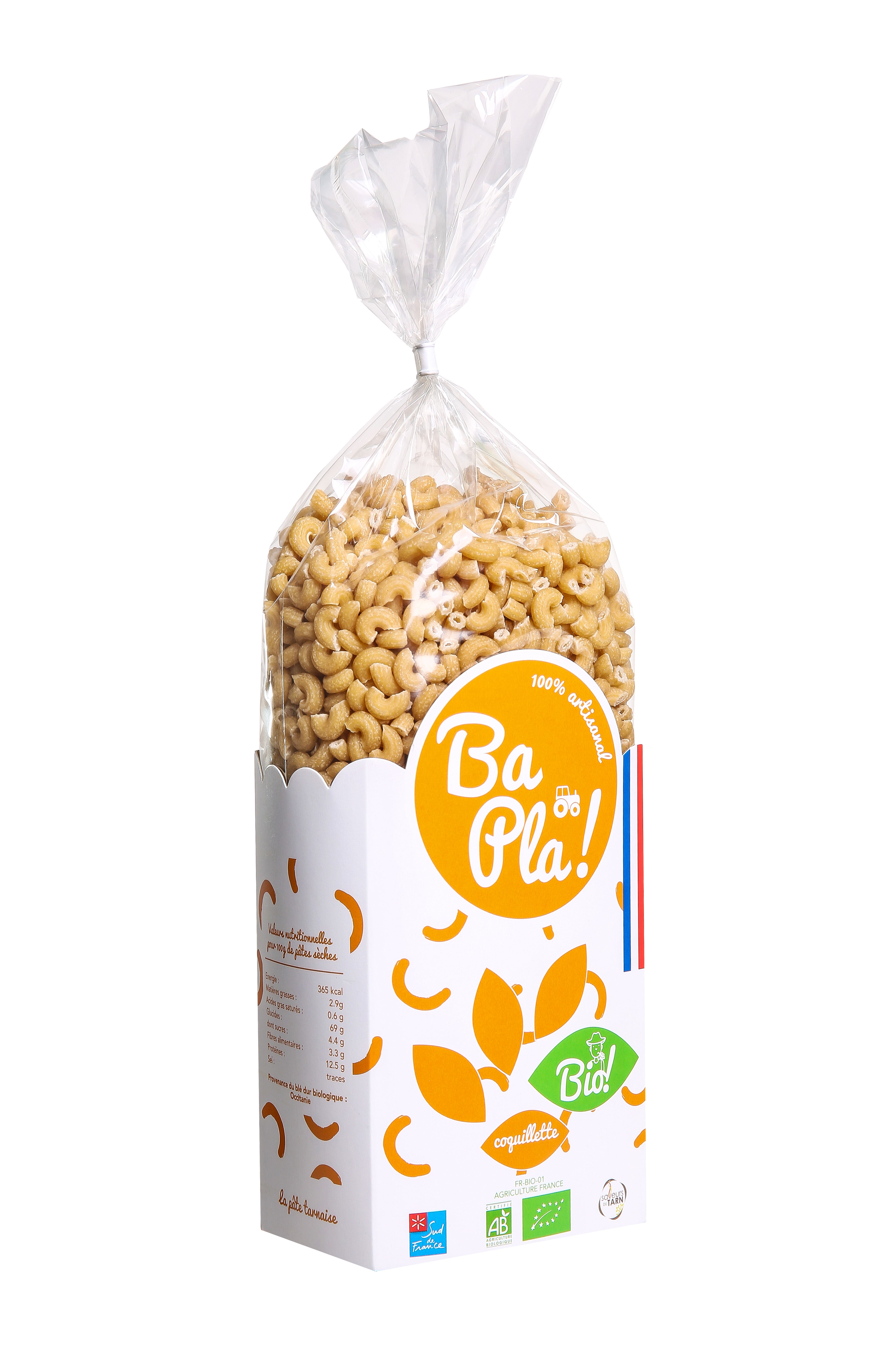 coquillette  biologique 400 gr