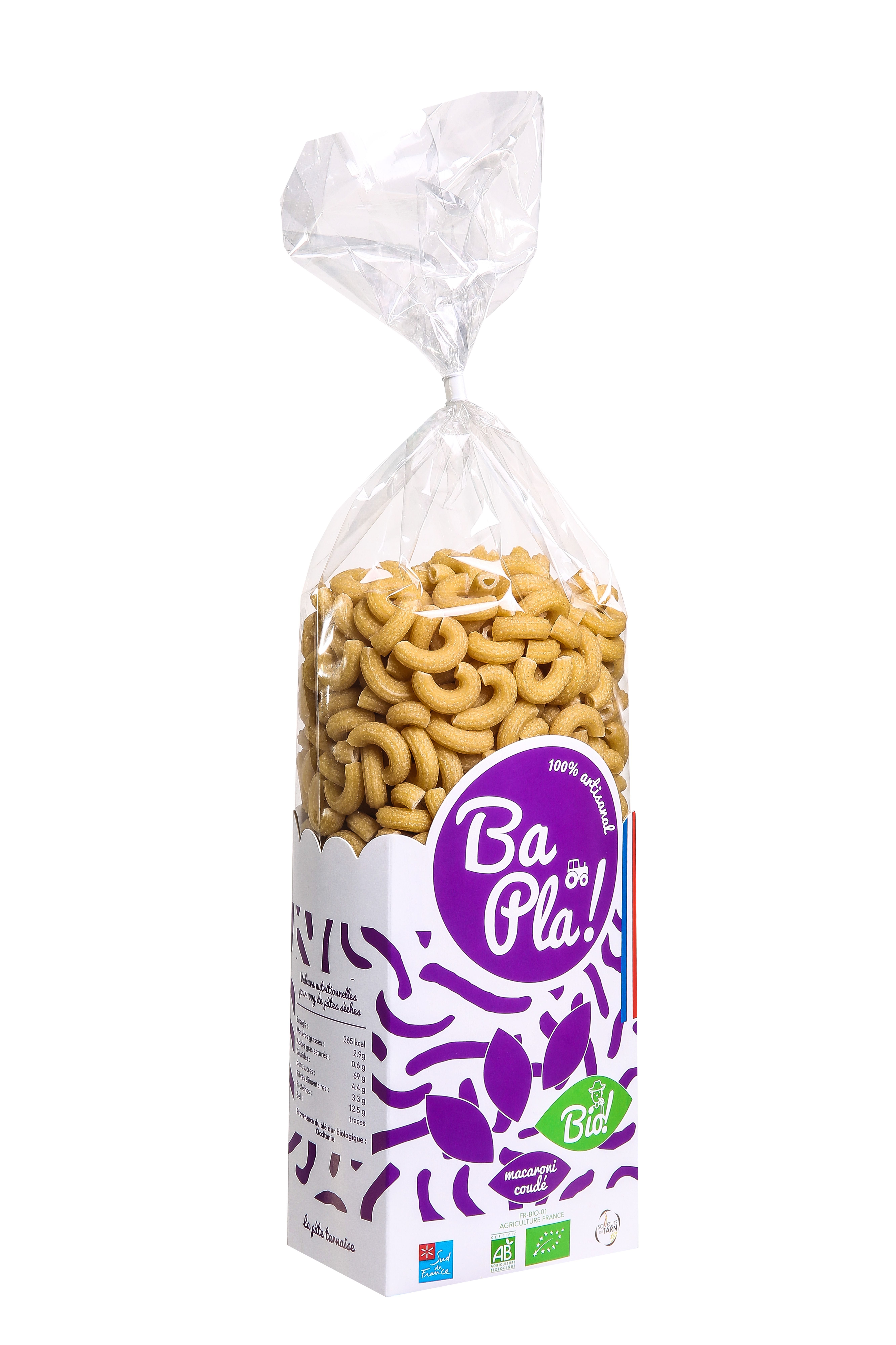 macaroni coudés biologique