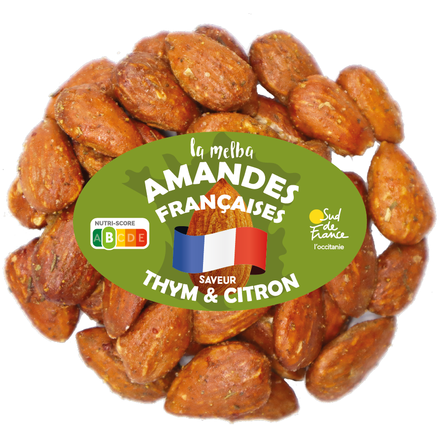 Amandes Grillées Saveur Thym & Citron