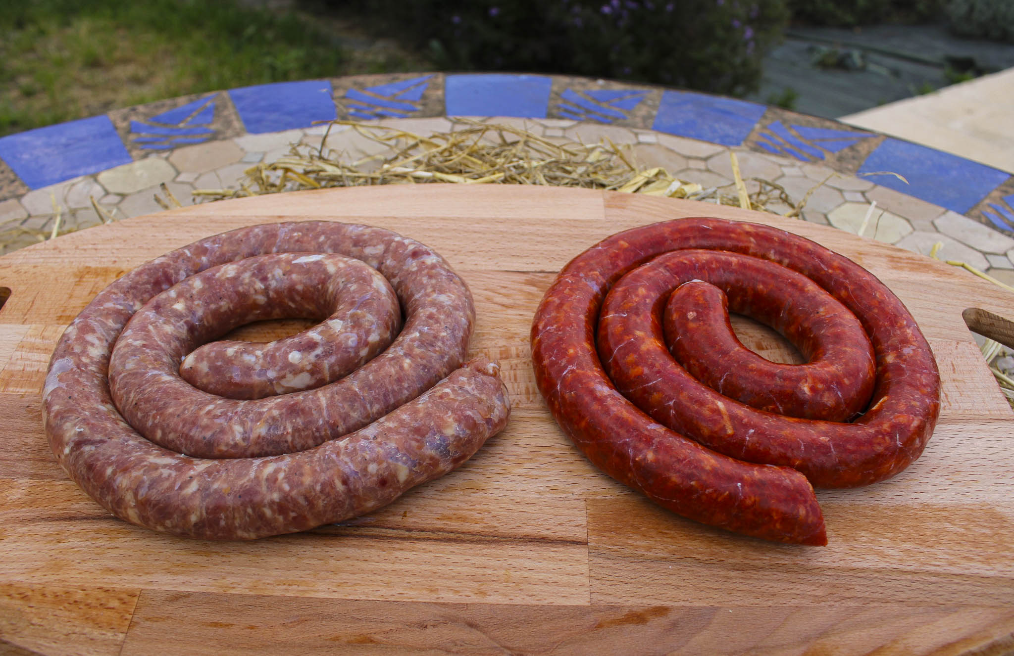 Saucisse, Merguez et Chorizo de poulet