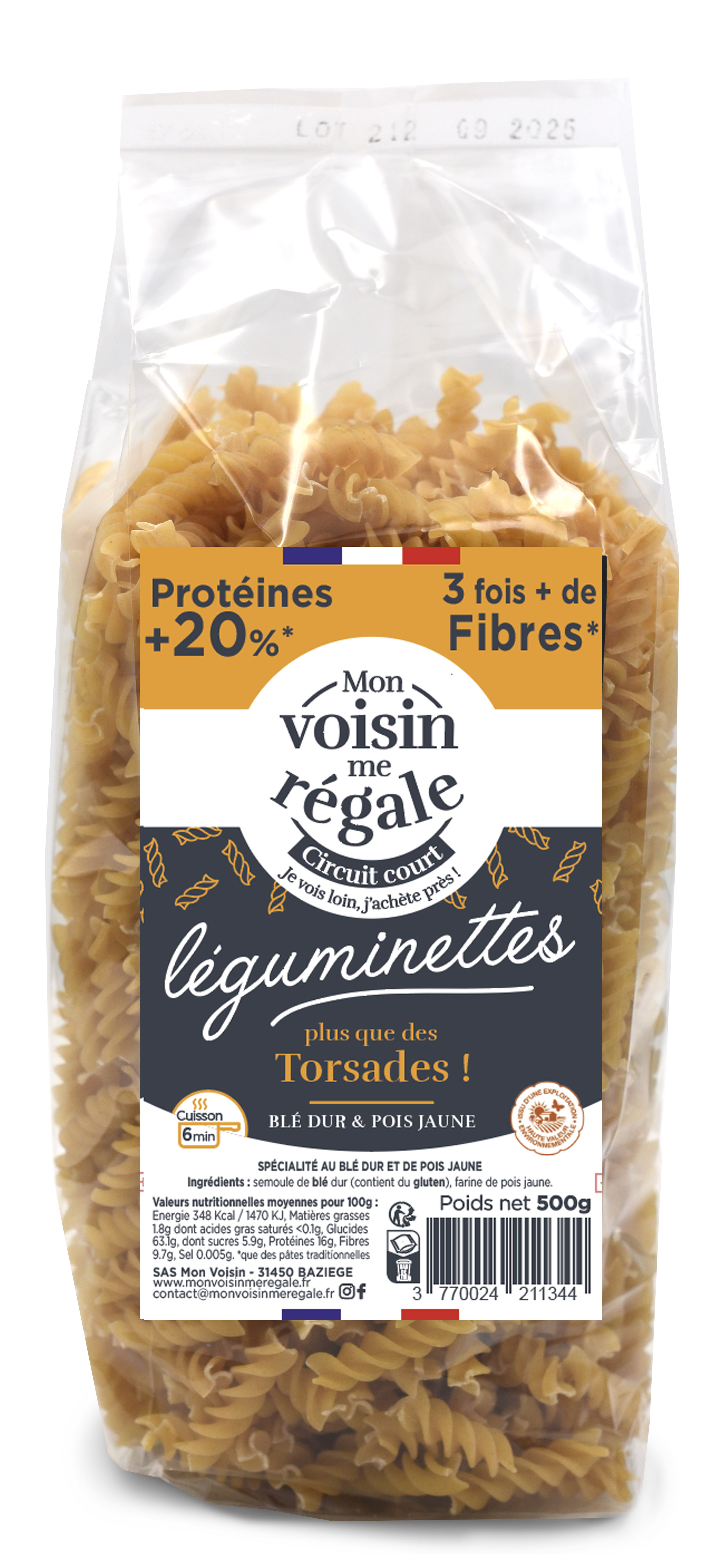 Leguminette Torsades