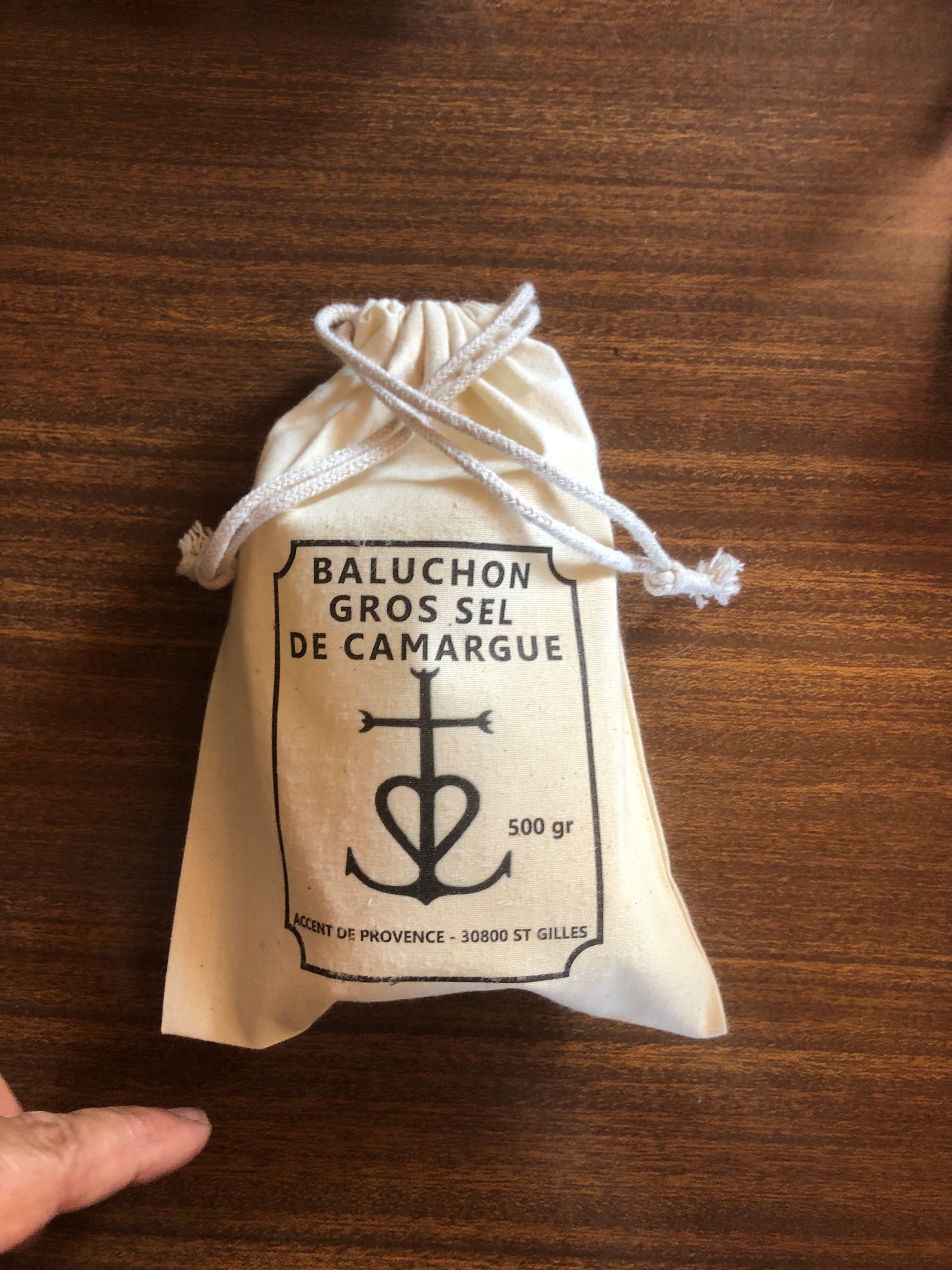 BALUCHON GROS SEL DE CAMARGUE DECOR TRYPTIQUE CAMARGUE