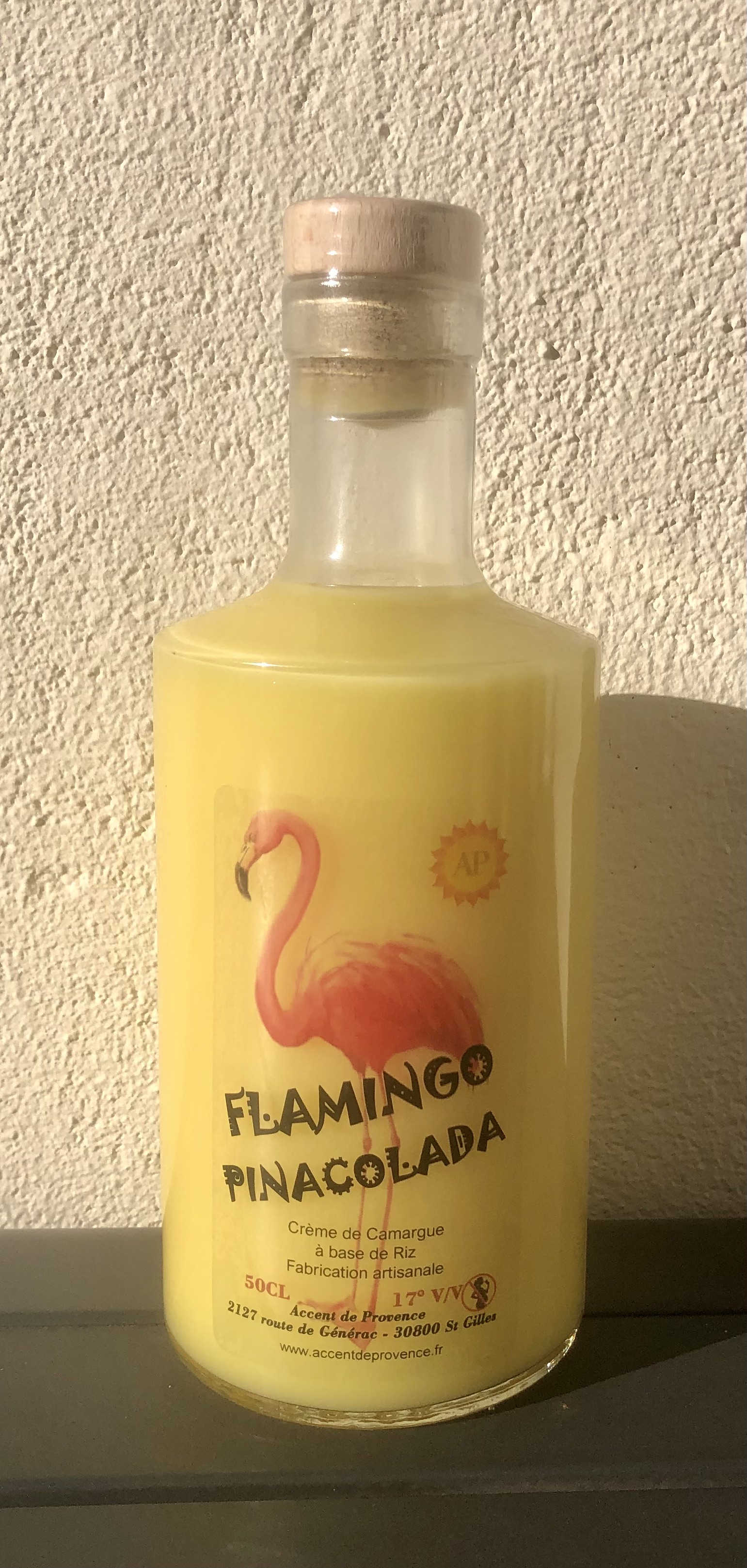 FLAMINGO LIQUEUR CREME DE CAMARGUE NATURE