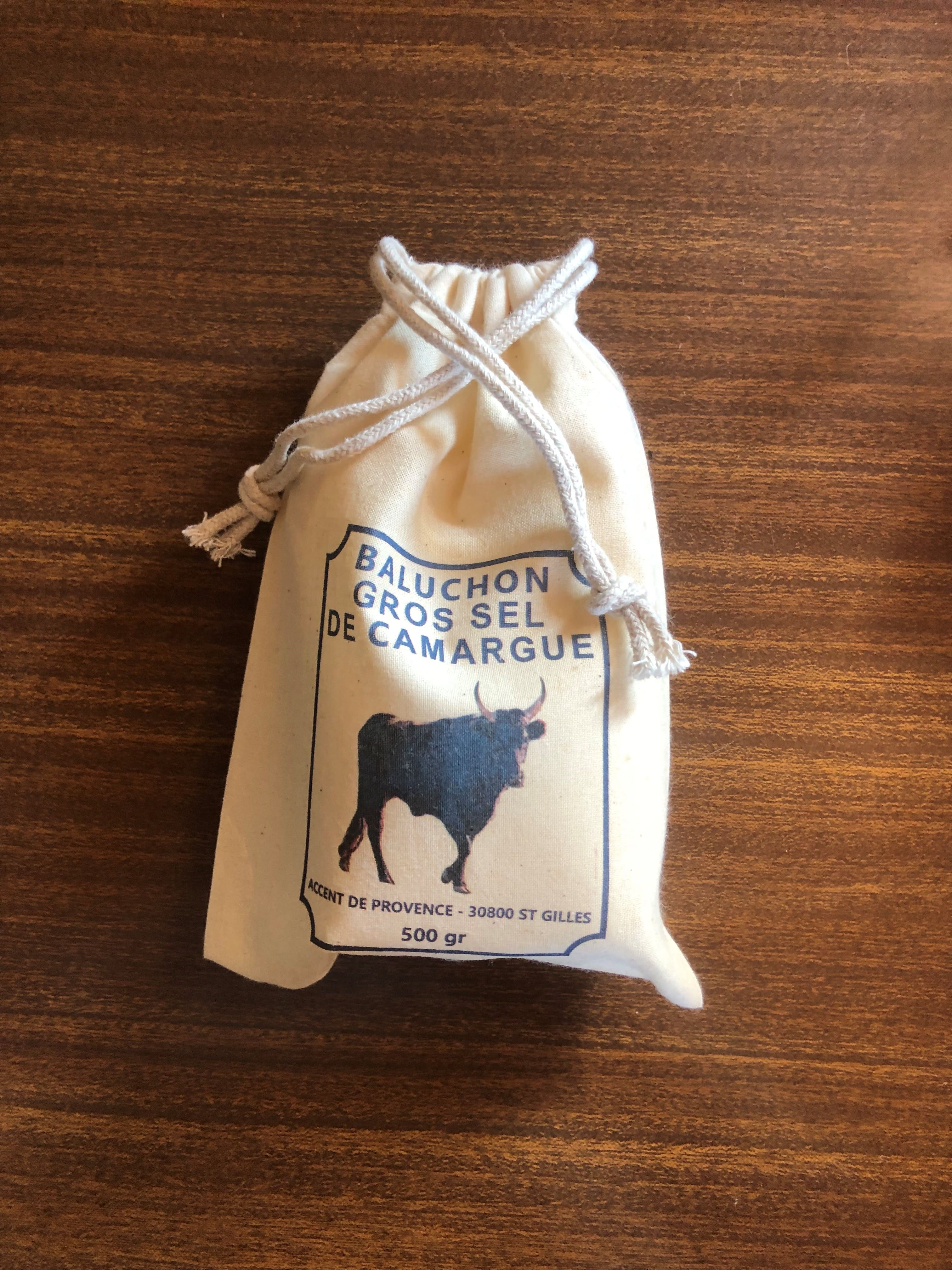 BALUCHON GROS SEL DE CAMARGUE DECOR TAUREAU