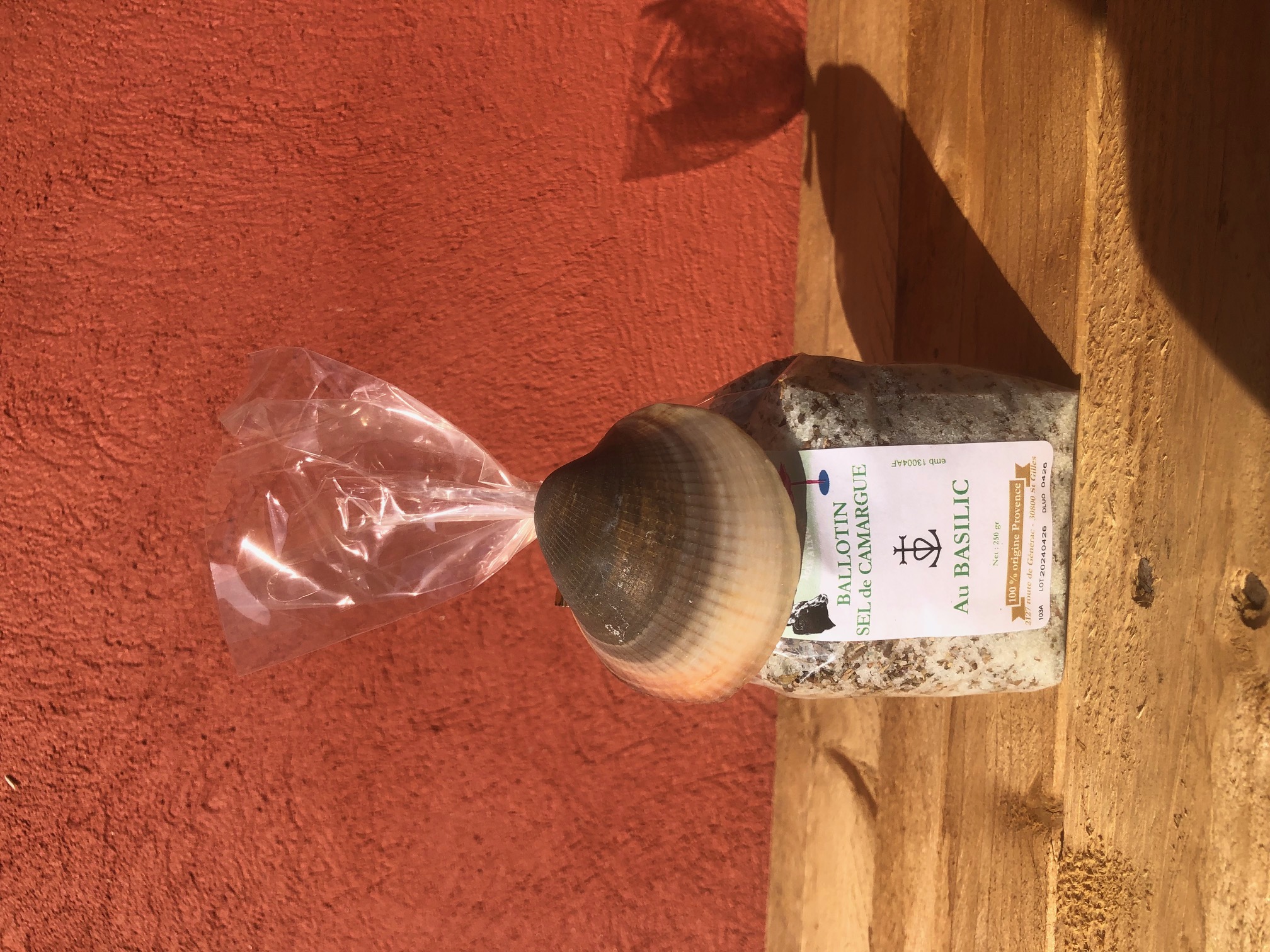 BALLOTIN RECHARGE DE SEL DE CAMARGUE AU BASILIC