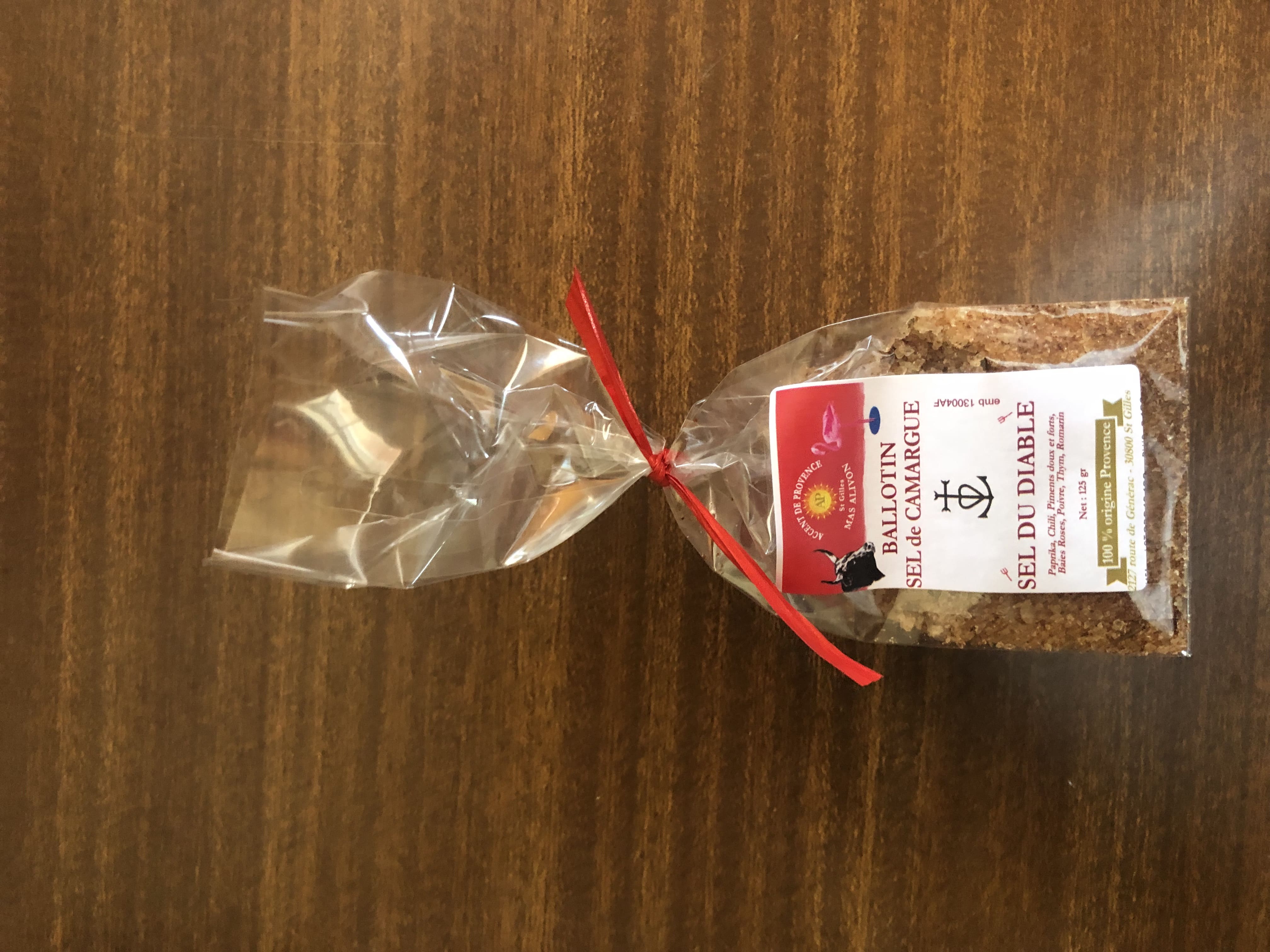 BALLOTIN RECHARGE DE SEL DU DIABLE AVEC JOLI COQUILLAGE