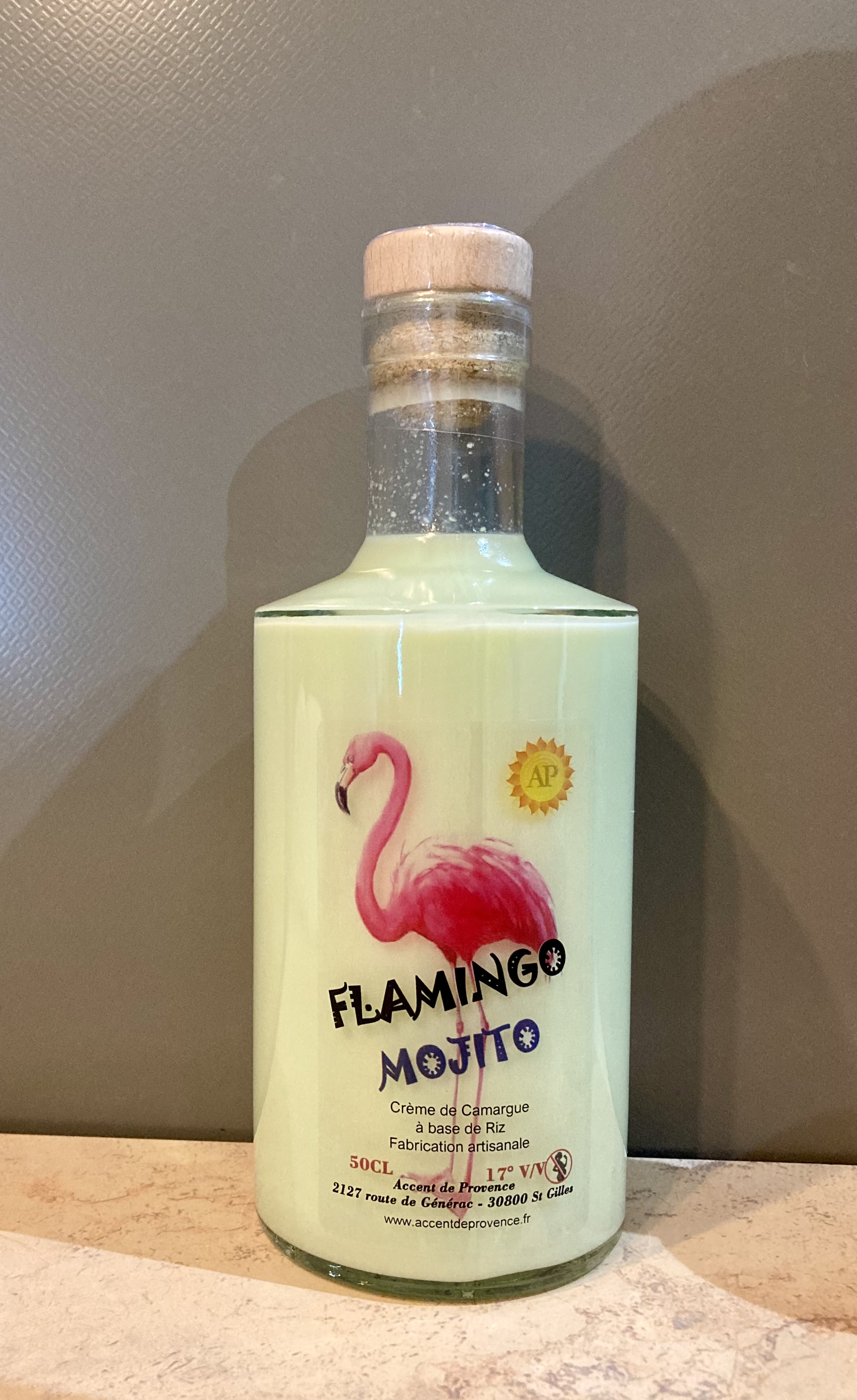 FLAMINGO LIQUEUR CREME DE CAMARGUE MOJITO