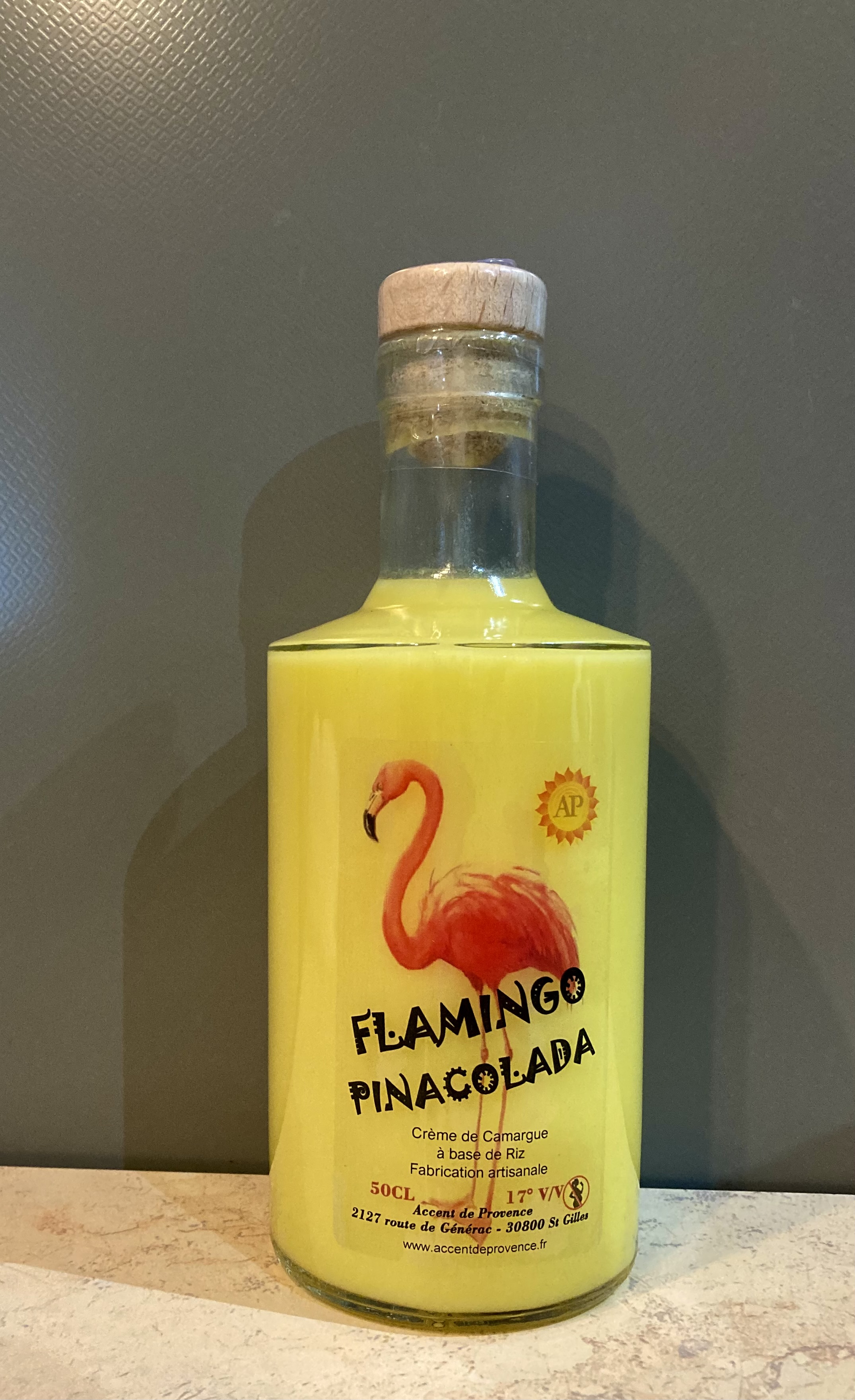 FLAMINGO LIQUEUR CREME DE CAMARGUE PINACOLADA