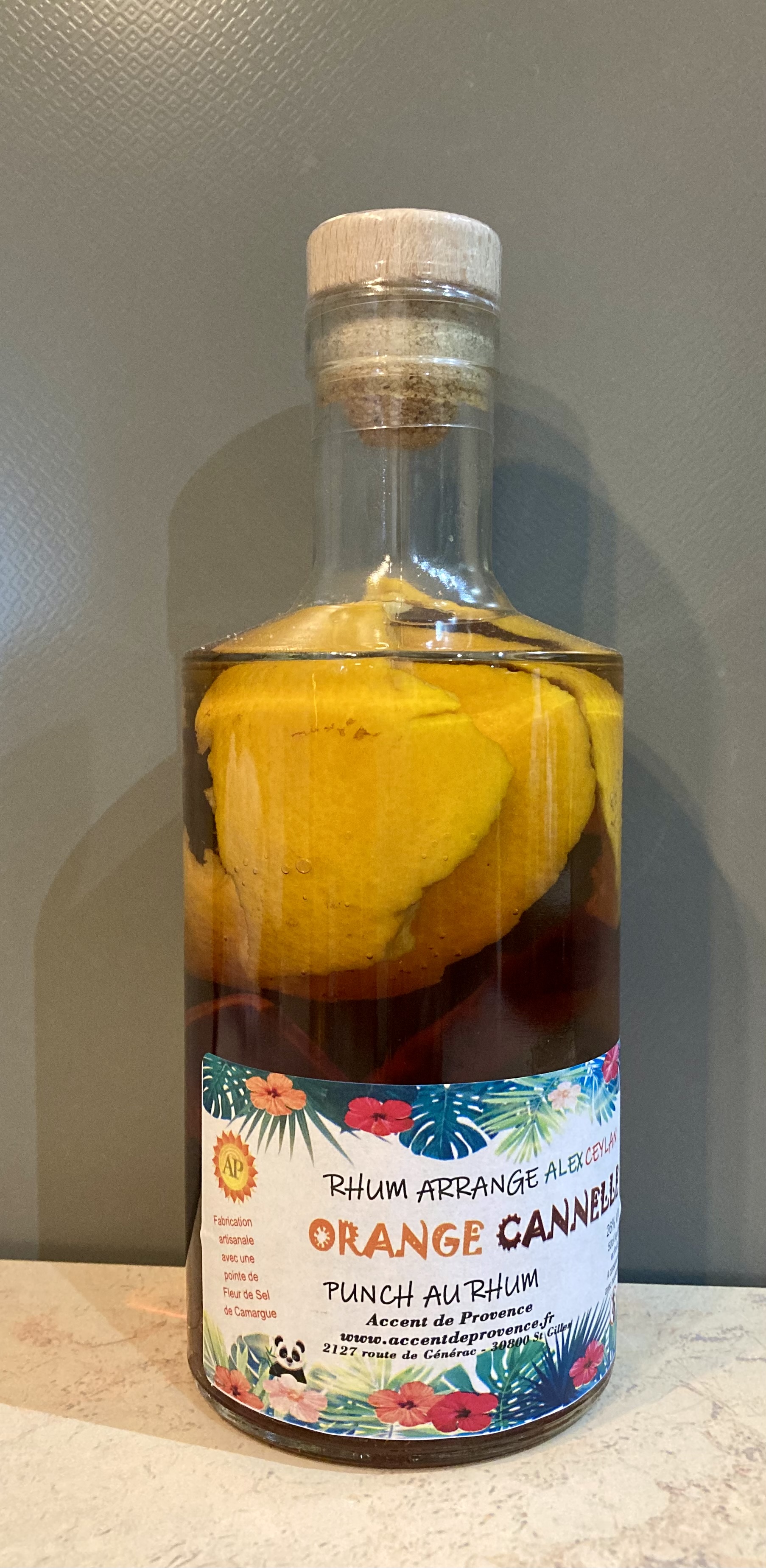RHUM ARRANGE DE CAMARGUE ORANGE CANNELLE