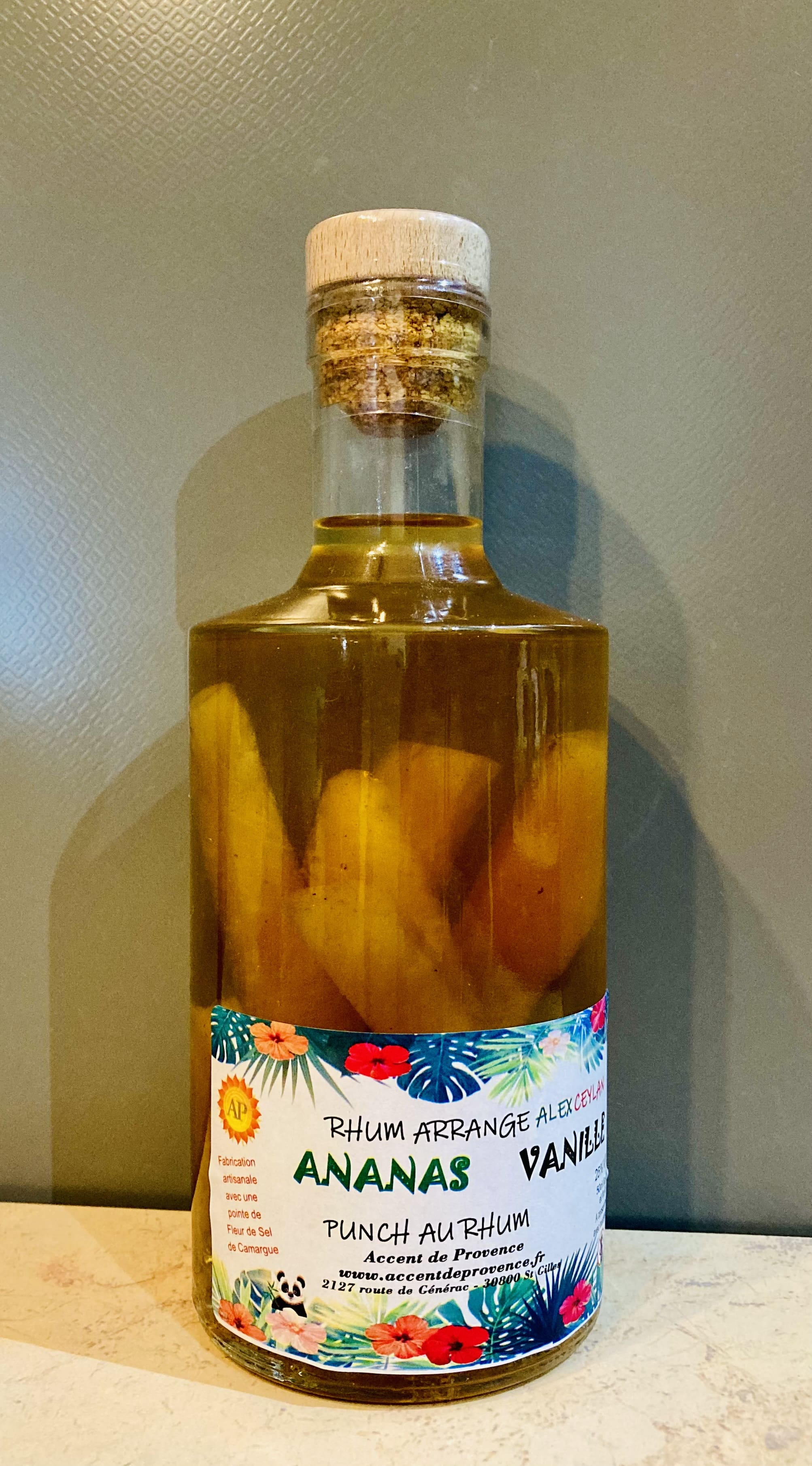 RHUM ARRANGE DE CAMARGUE ANANAS VANILLE