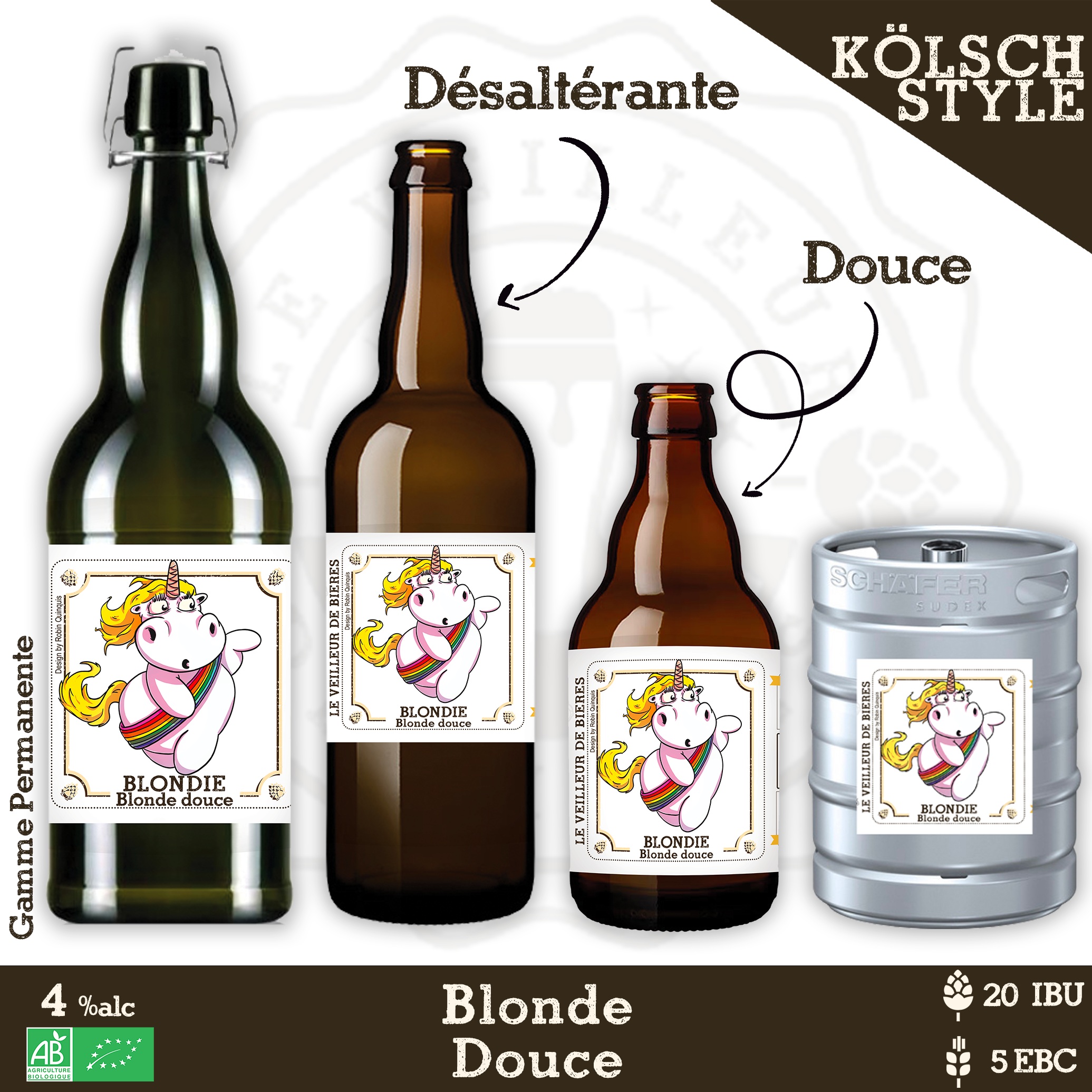 La Muretaine Blonde Lager - 33cl