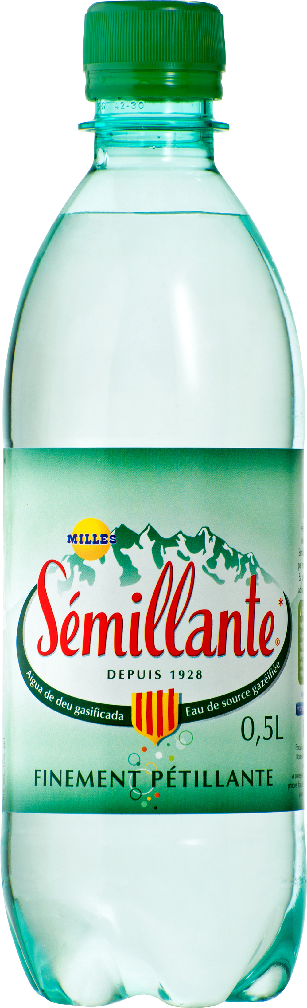 Semillante finement petillante 1,25 L PET, 1 L PET, 0,75 L VP, 0,5 L PET