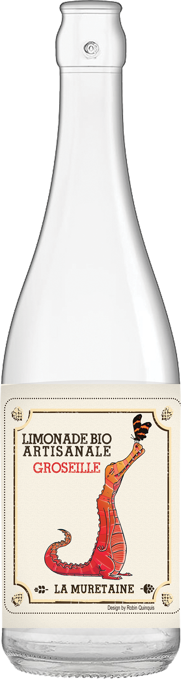 Limonade Groseille Bio - 75cl