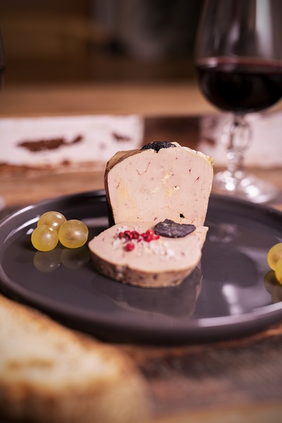 Foie gras de canard entier truffé