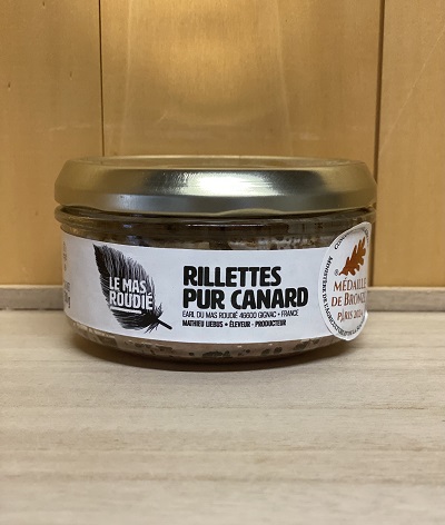 Rillettes pur canard
