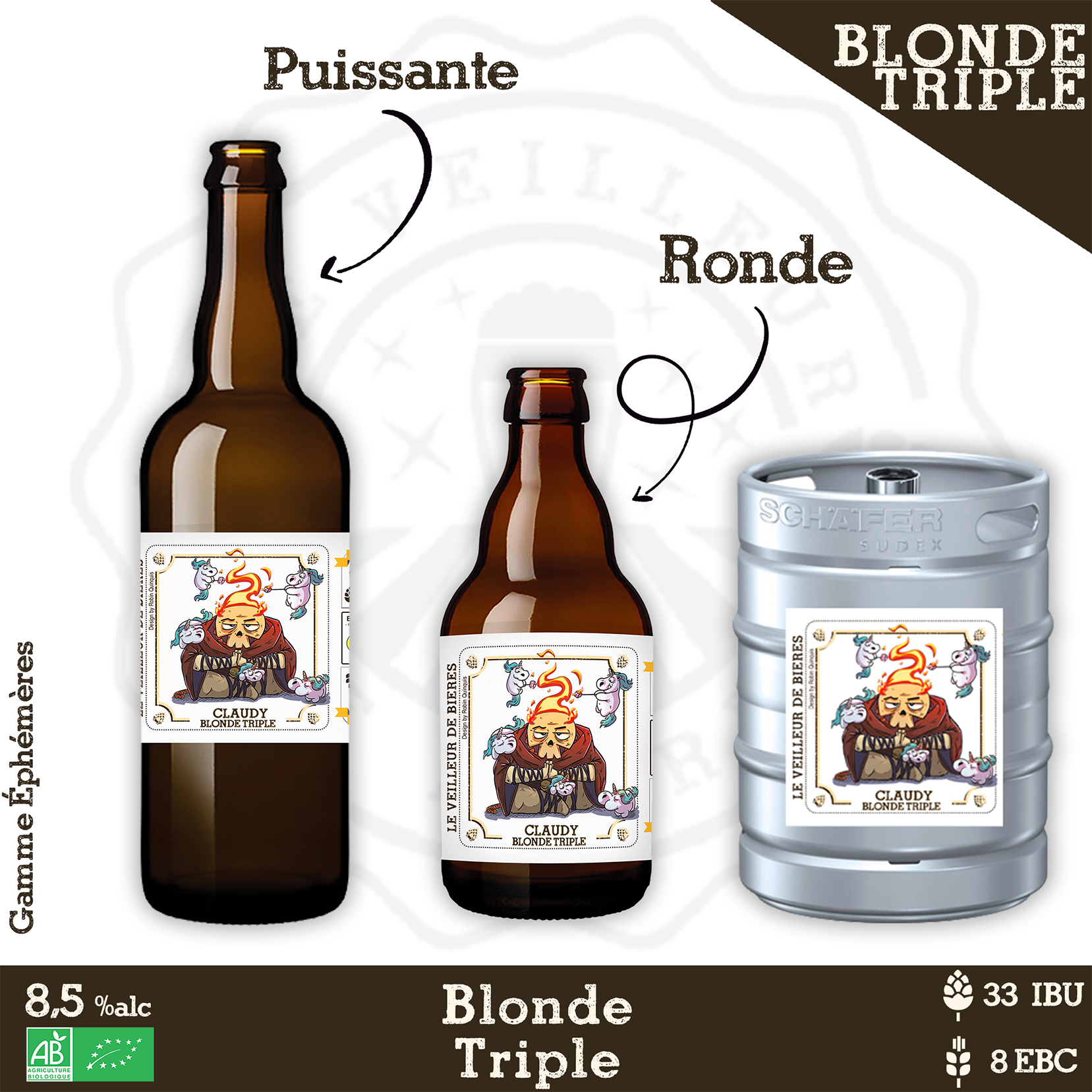Claudy - Blonde Triple - 33cl