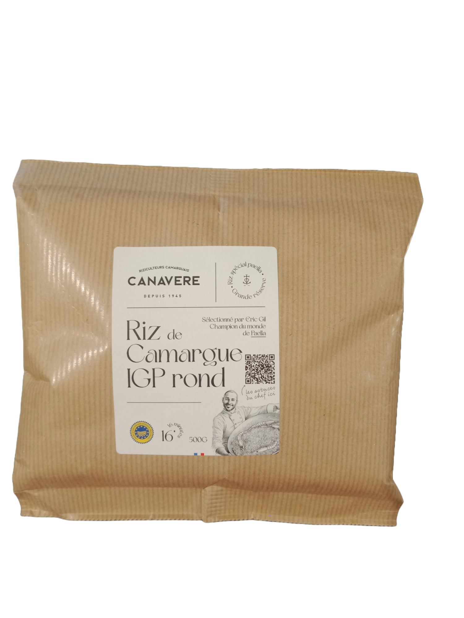 SAC 500 G RIZ DE CAMARGUE IGP ROND SPECIAL PAELLA
