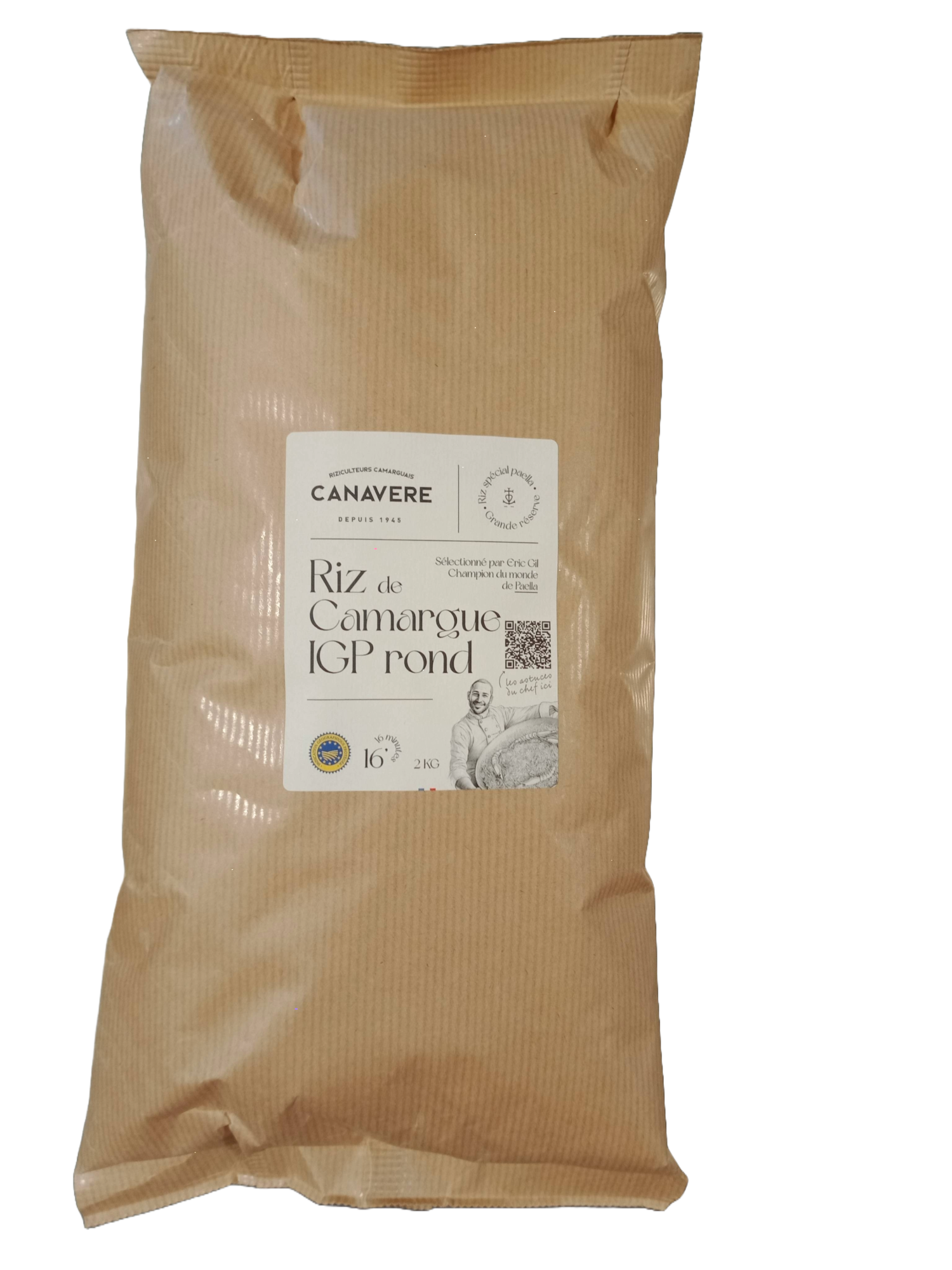SAC 2 KG RIZ DE CAMARGUE IGP ROND SPECIAL PAELLA