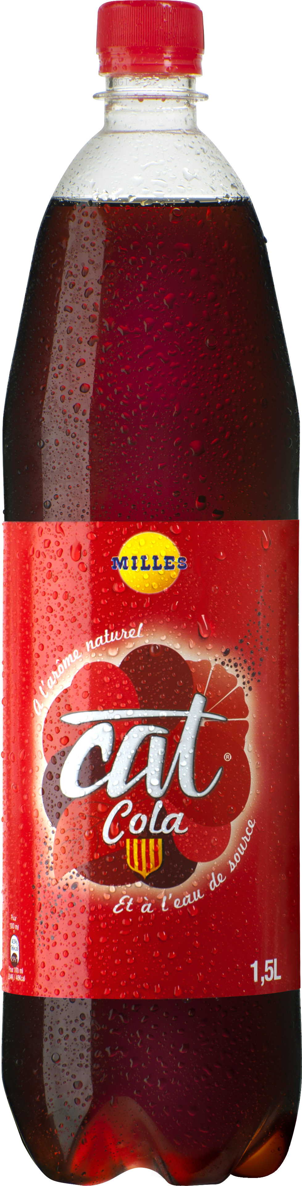 Cat Cola 1,5 L PET et 0,5 L PET