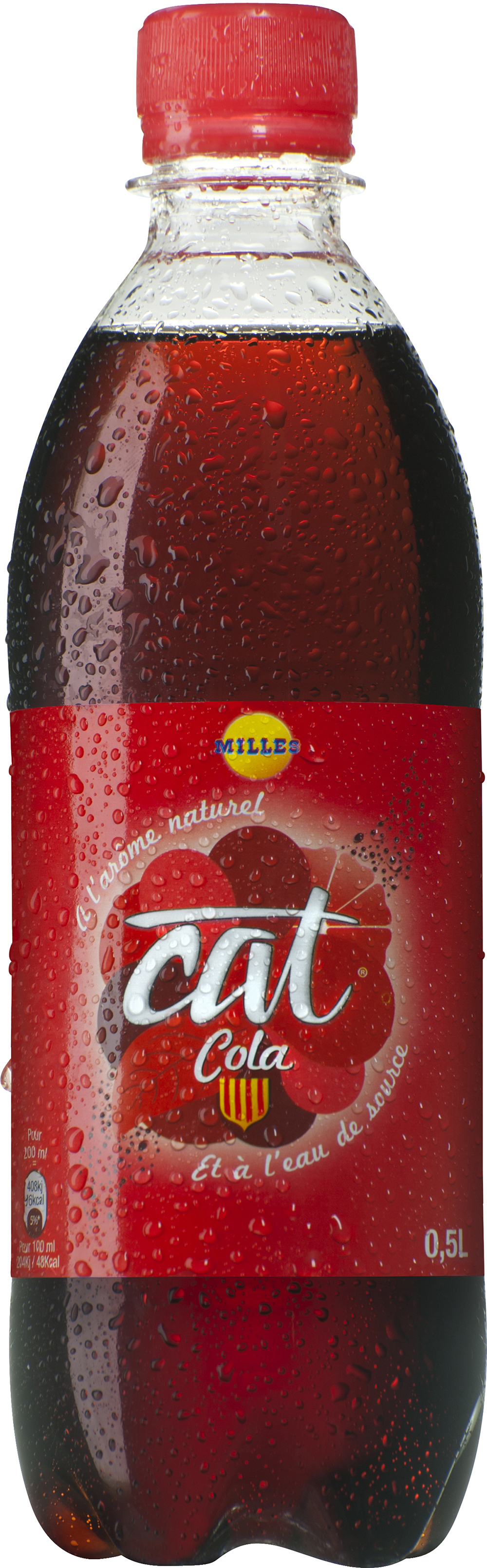Cat Cola 1,5 L PET et 0,5 L PET