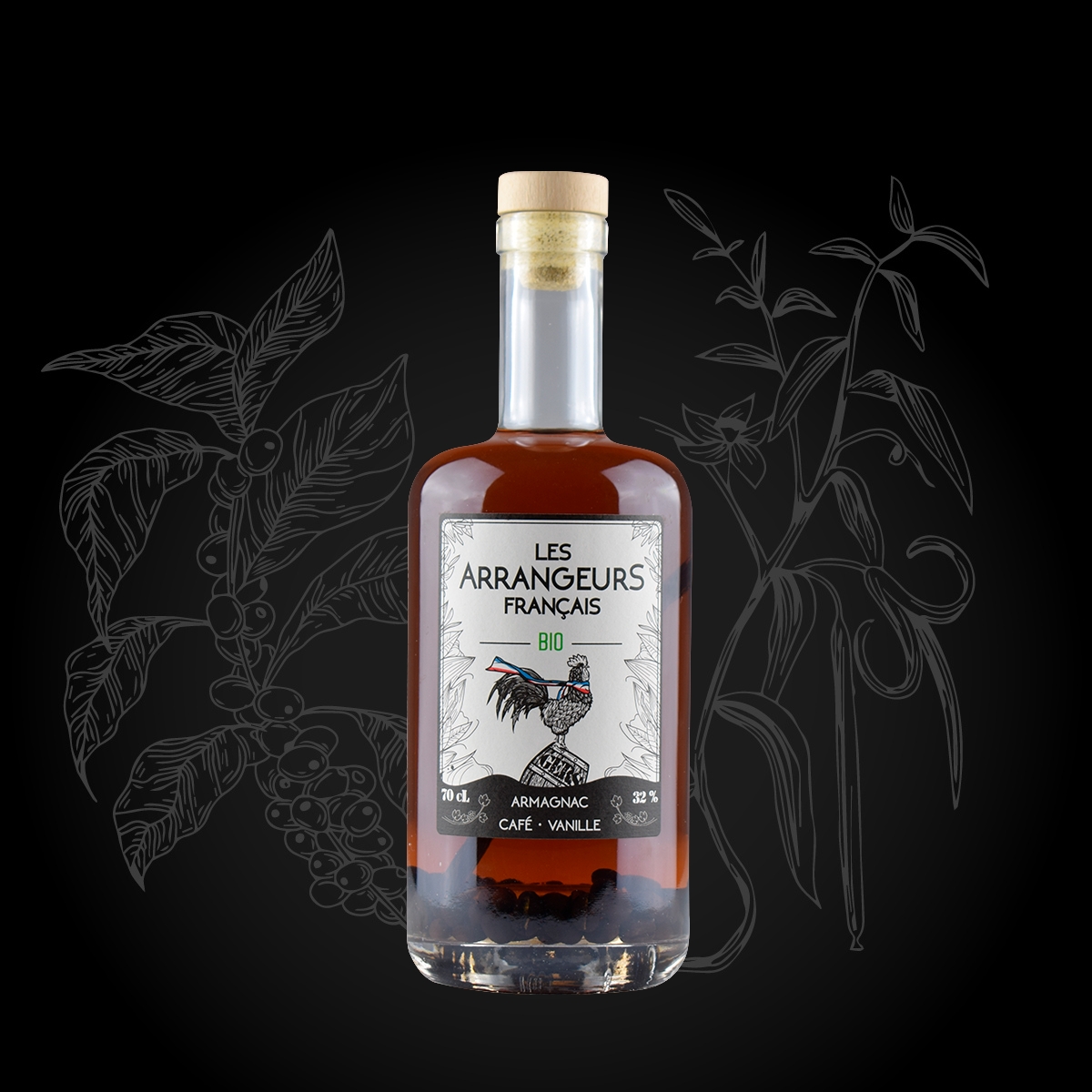 Armagnac Arrangé Bio : Café Vanille