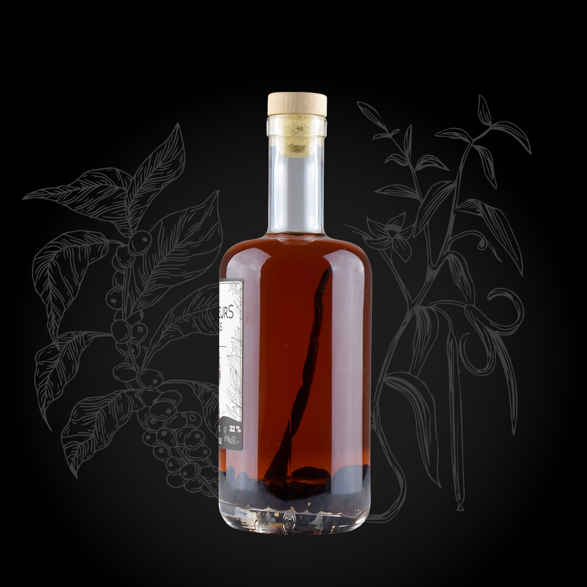 Armagnac Arrangé Bio : Café Vanille