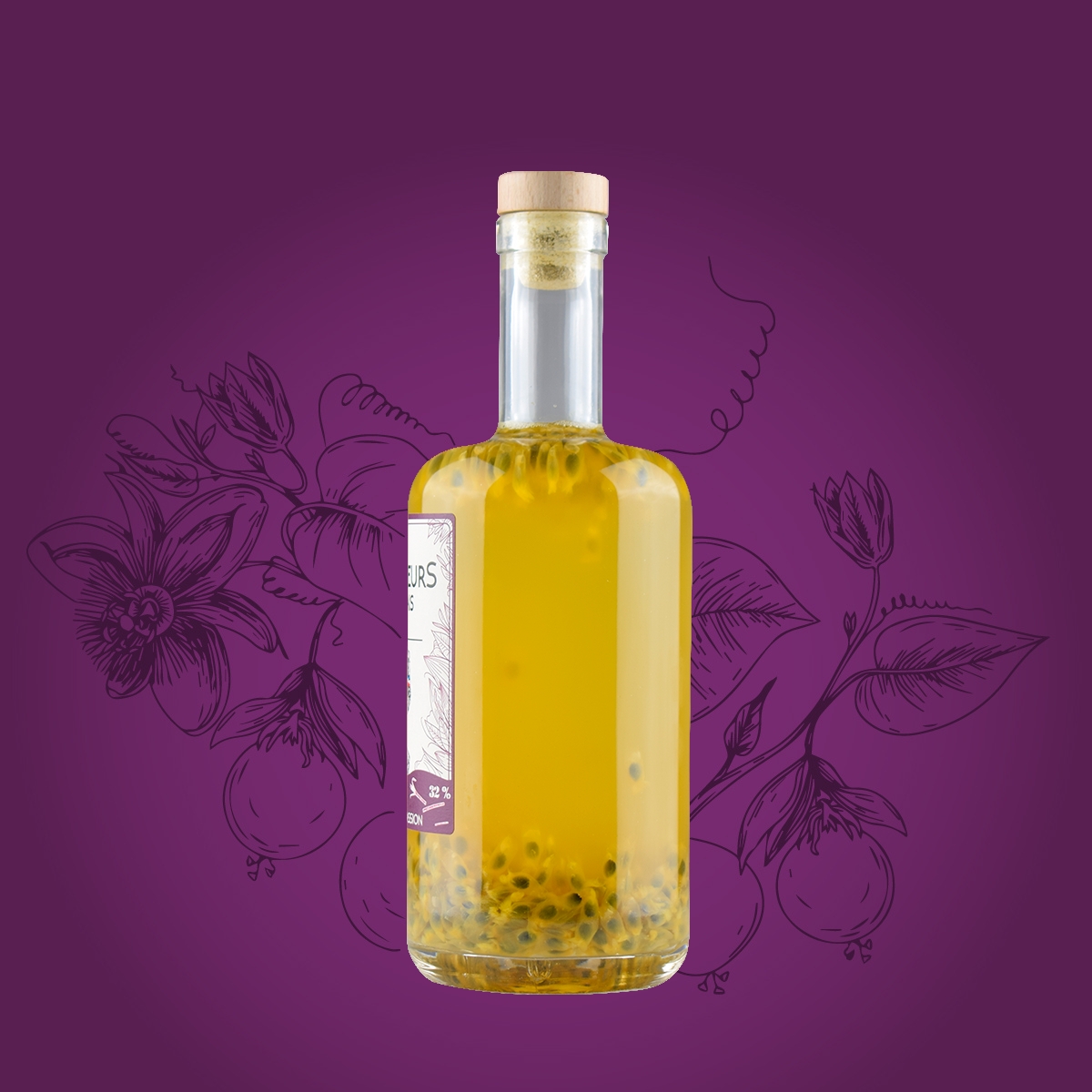 Rhum Arrangé Bio : Fruit de la passion