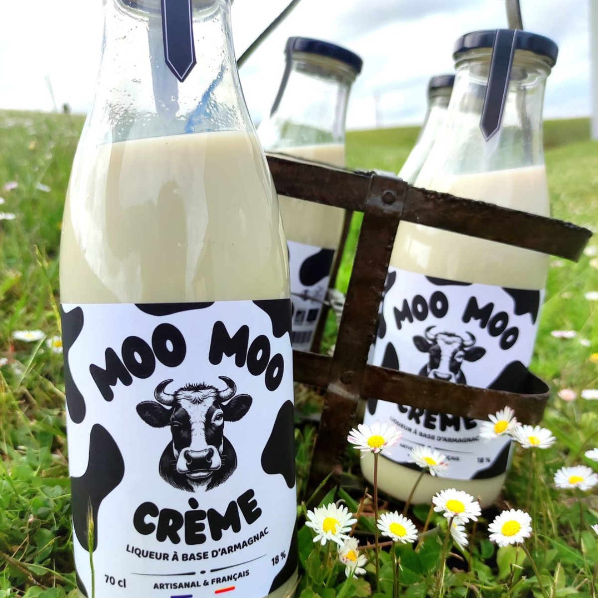 Liqueur Bio à base d’Armagnac : Moo Moo Crème