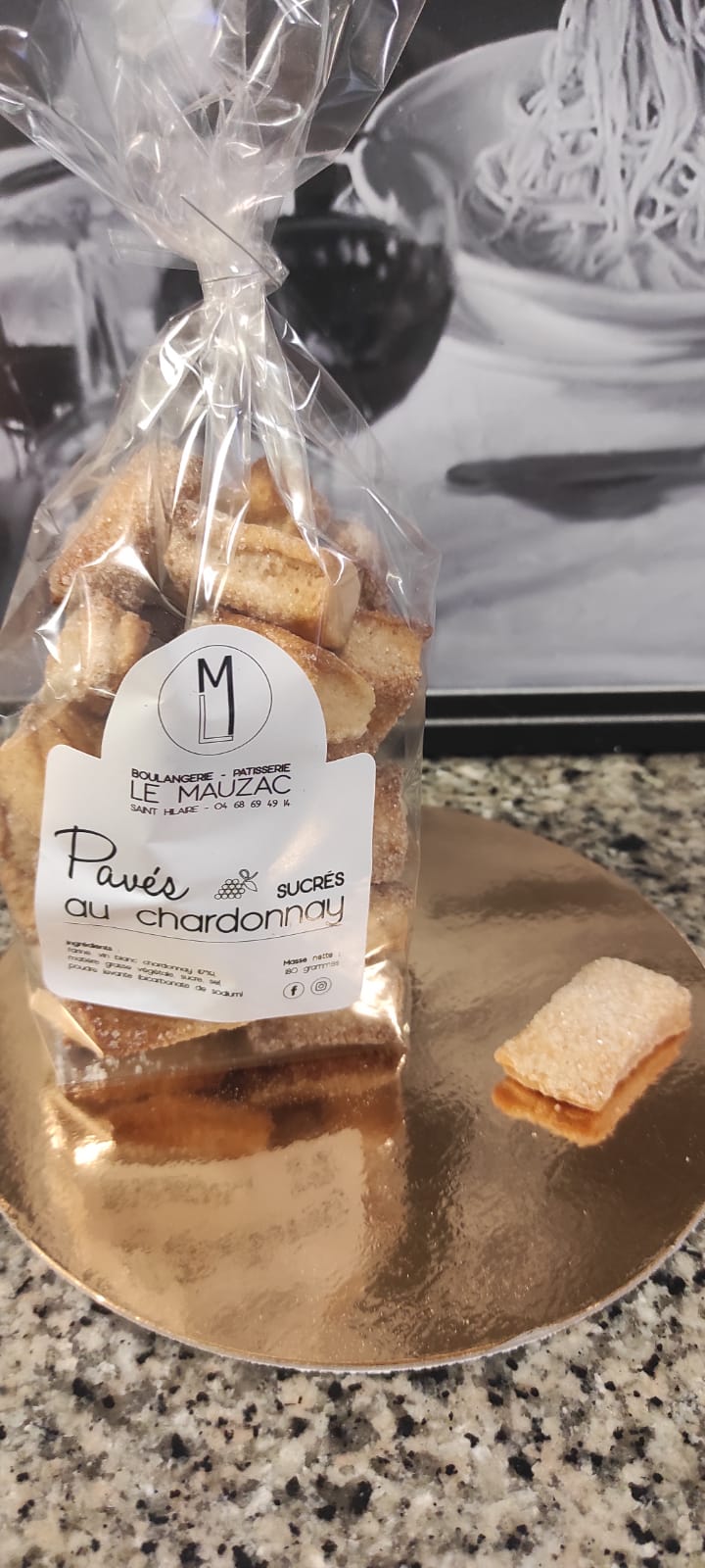 Pavés Chardonnay sucré