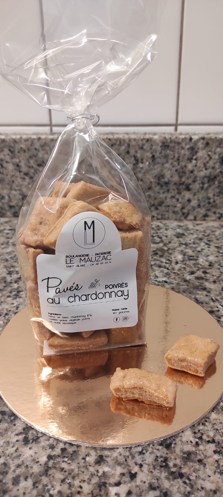 Pavés poivrés Chardonnay