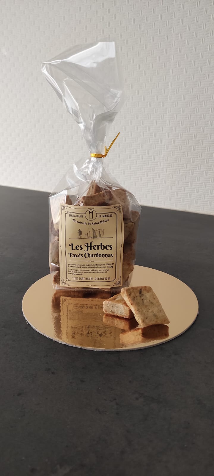 Les herbes pavés chardonnay
